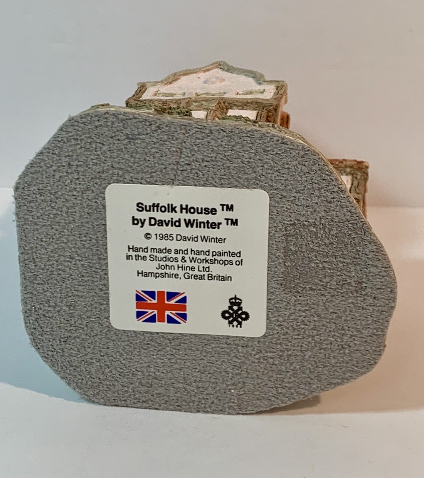 Vintage David Winter Cottage Suffolk House Handmade & Painted – Made in Britain