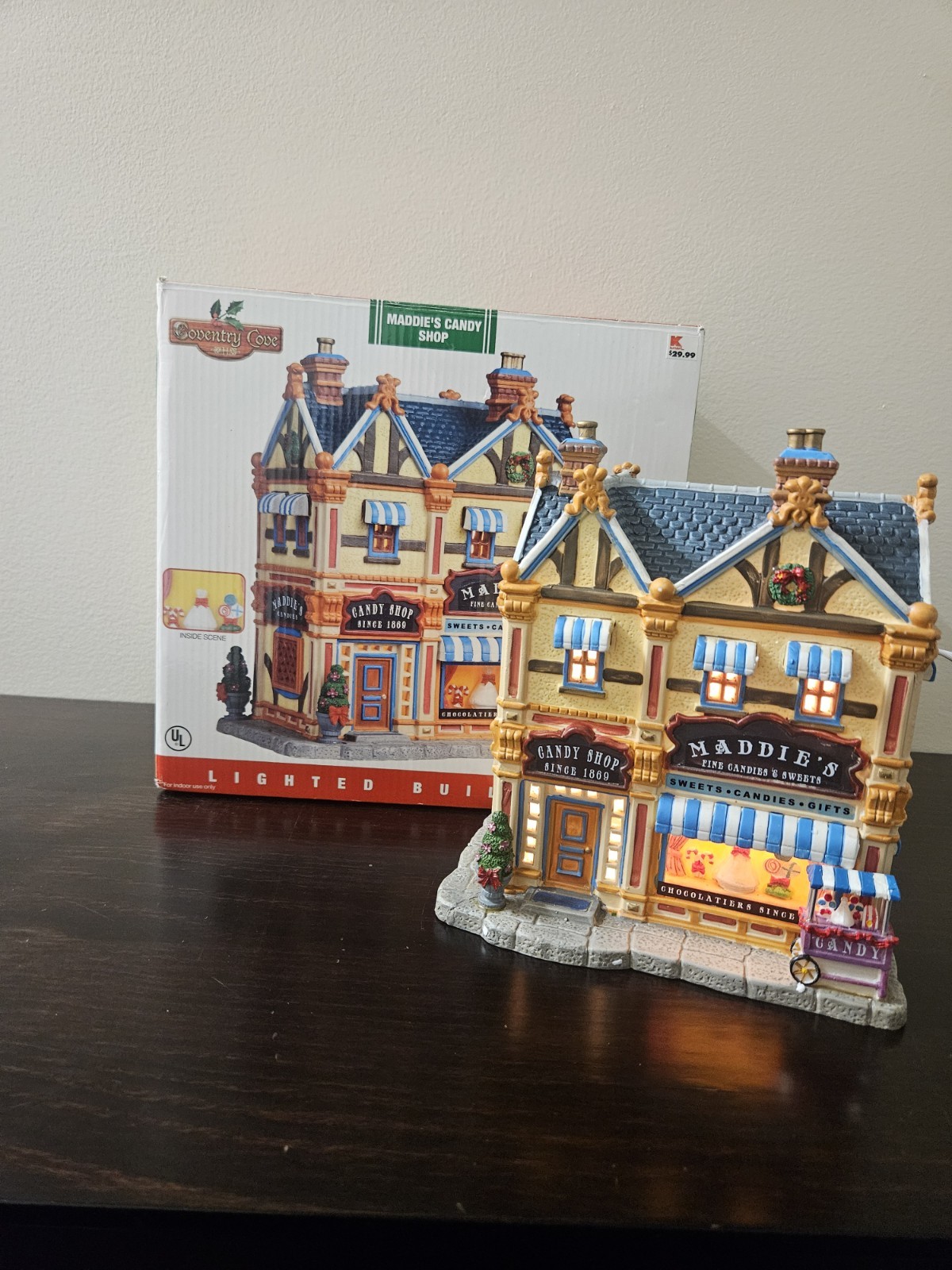 Coventry Cove Maddies Candy Shop Christmas Village