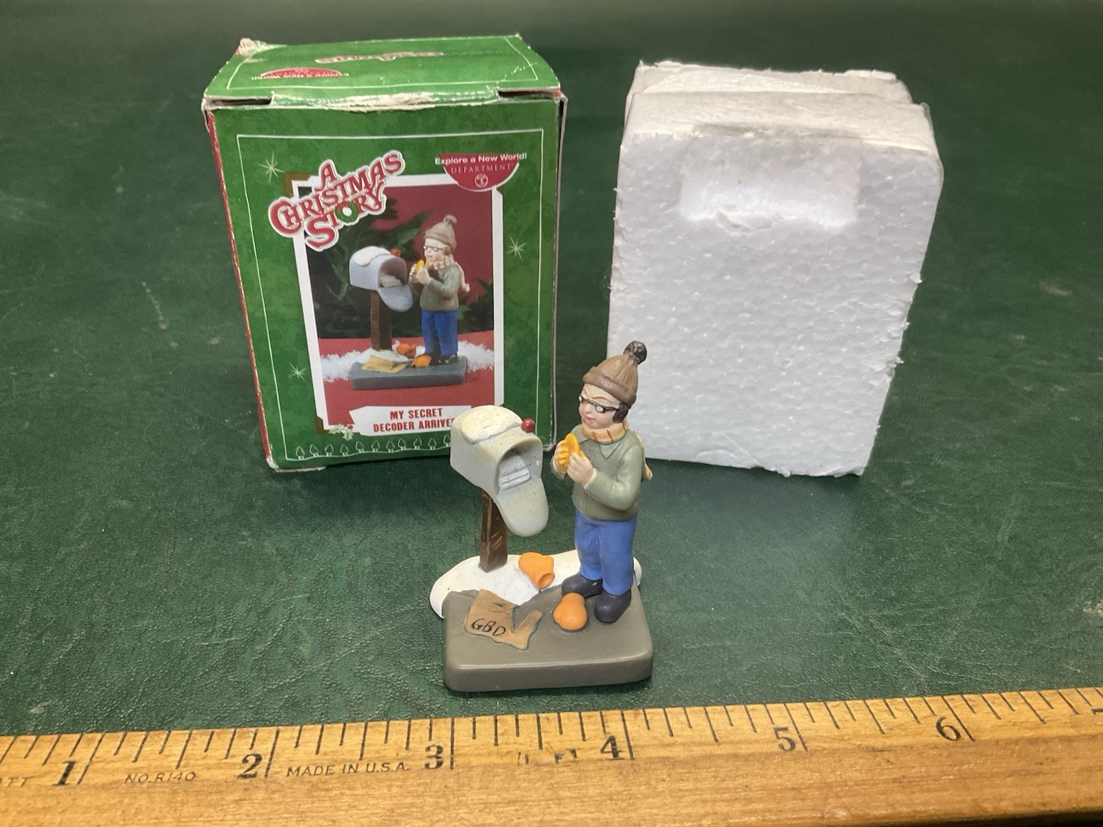 Department 56 A Christmas Story My Secret Decoder Arrived! Figure in Box