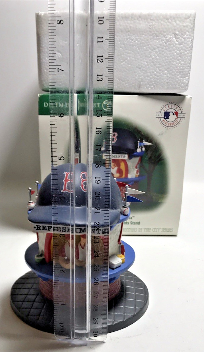 Dept 56 Boston Red Sox MLB Refreshment Stand 2004 Figurine