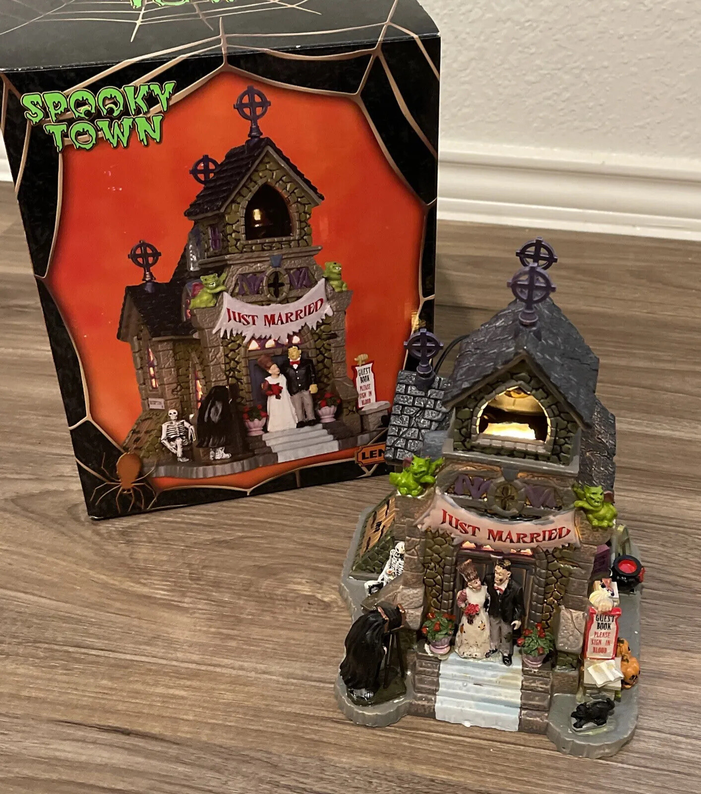 Frank’s Big Day – Lemax Spooky Town 2013 – Just Married Frankenstein’s Wedding