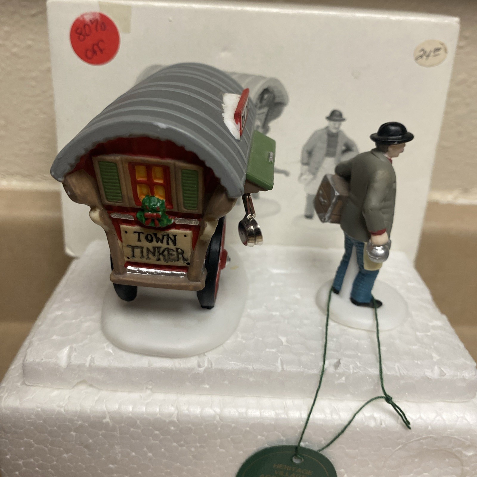 Dept 56 Heritage Village Collection Accessory: “Town Tinker”