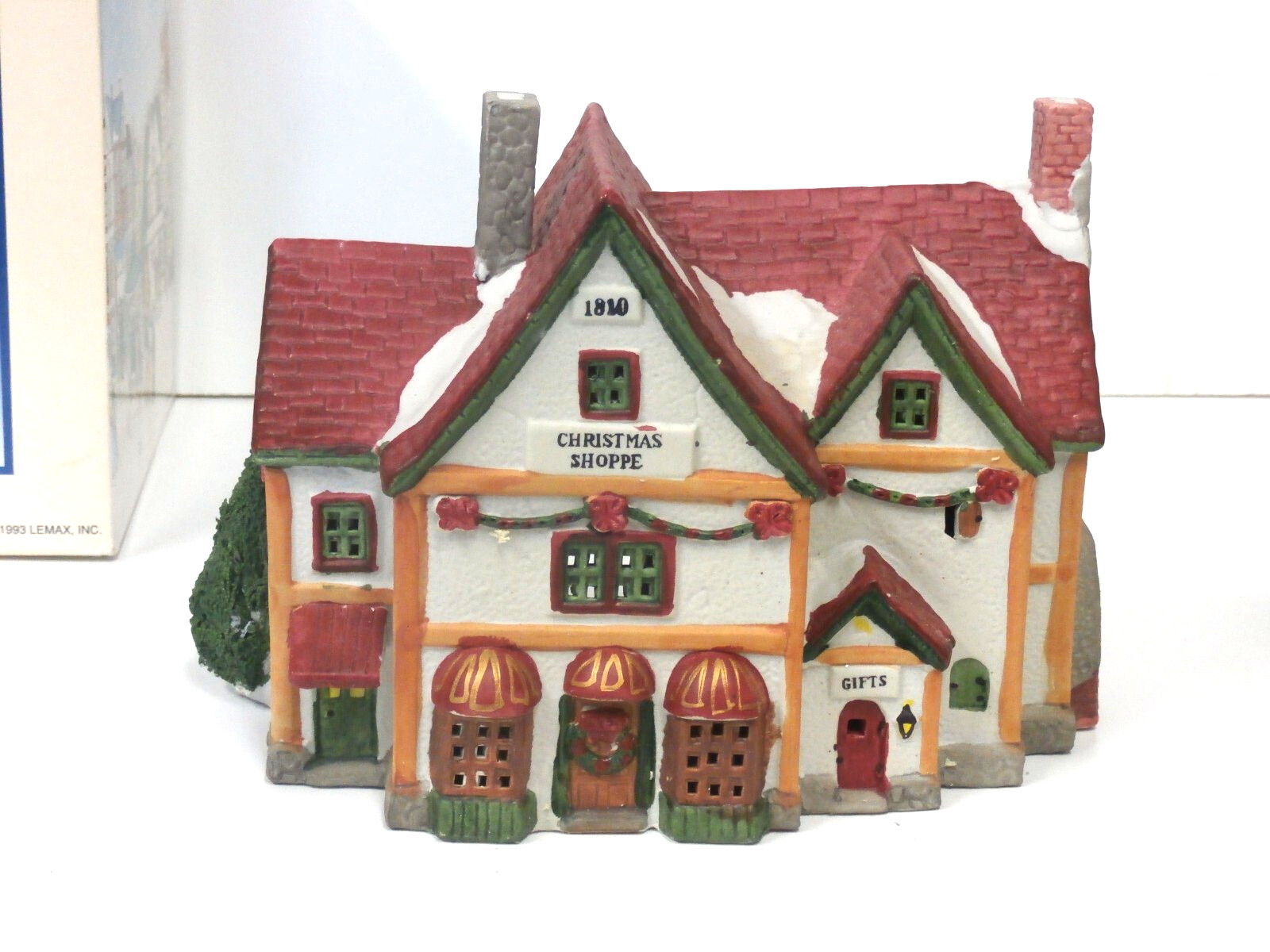 Vtg. Lemax Dickensvale Collectables 1993 Lighted House Porcelain #35073