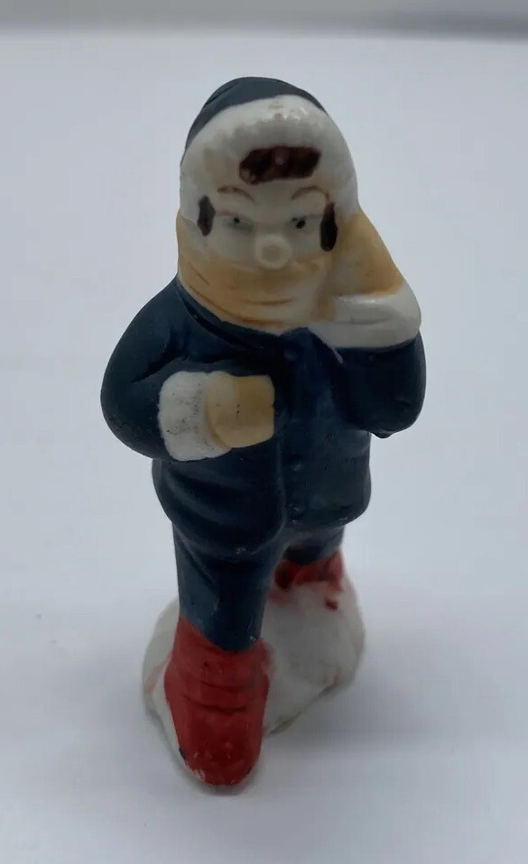 Dickens Collectables Christmas Village Accessory GIRL FIGURINE Dollhouse F49