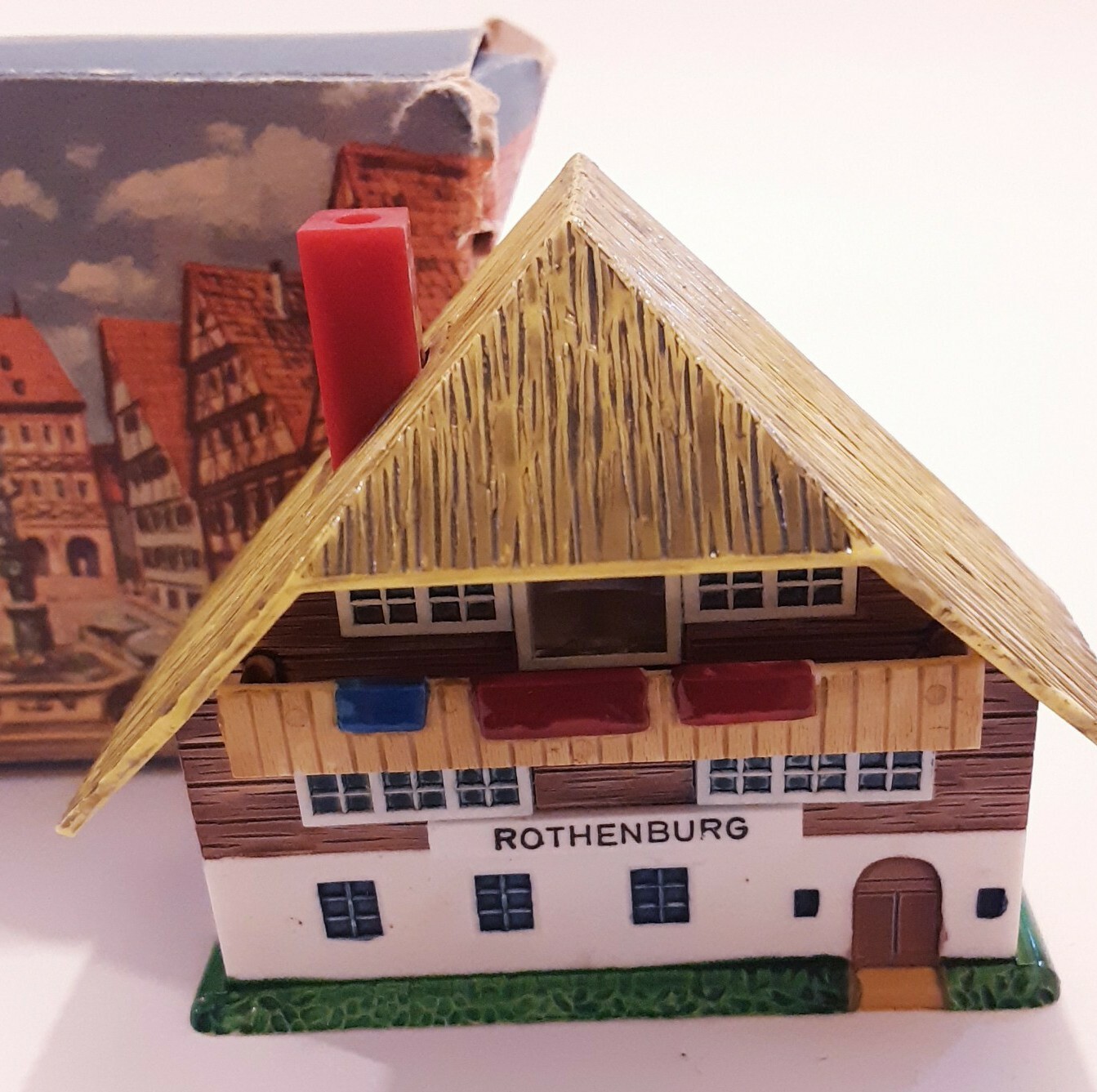 Vintage & Rare Western Germany “Rothenburg” Famous Hand Made House Viewfinder y1