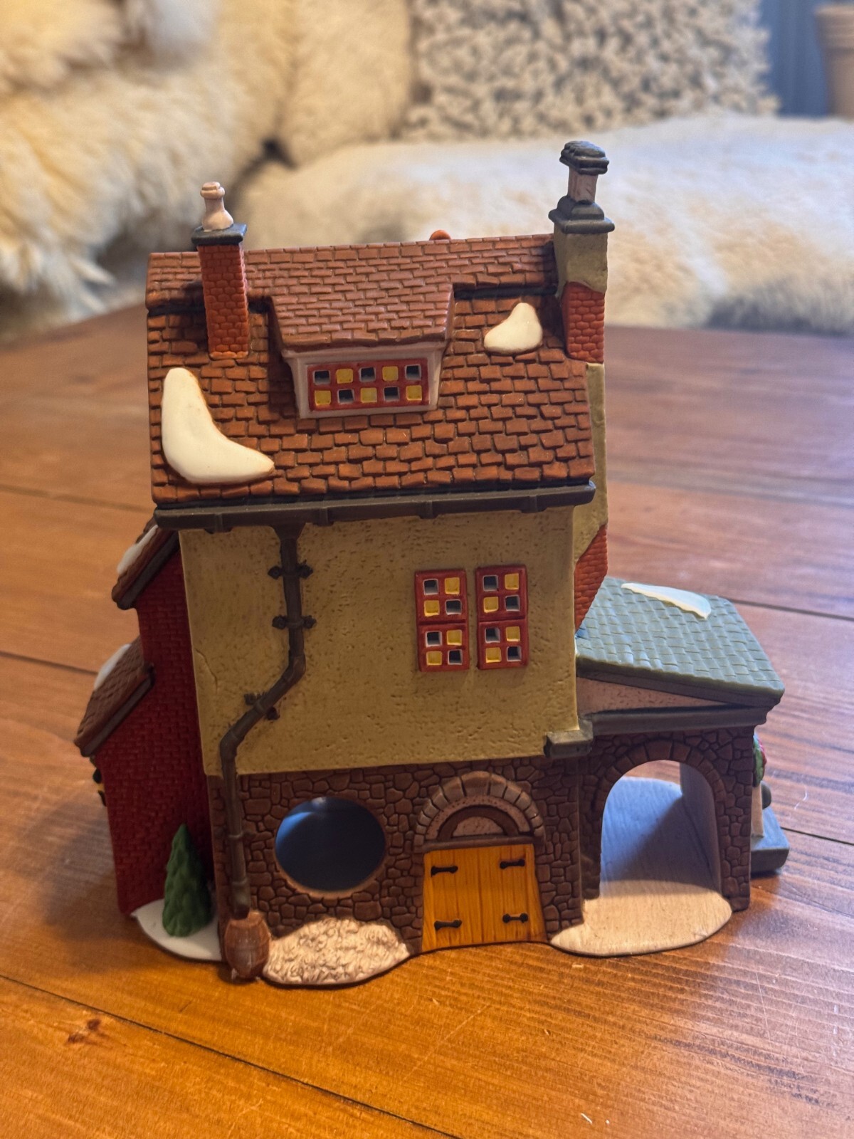 Vintage Dept. 56 Dickens Village 1994 Hather Harness Building in Box