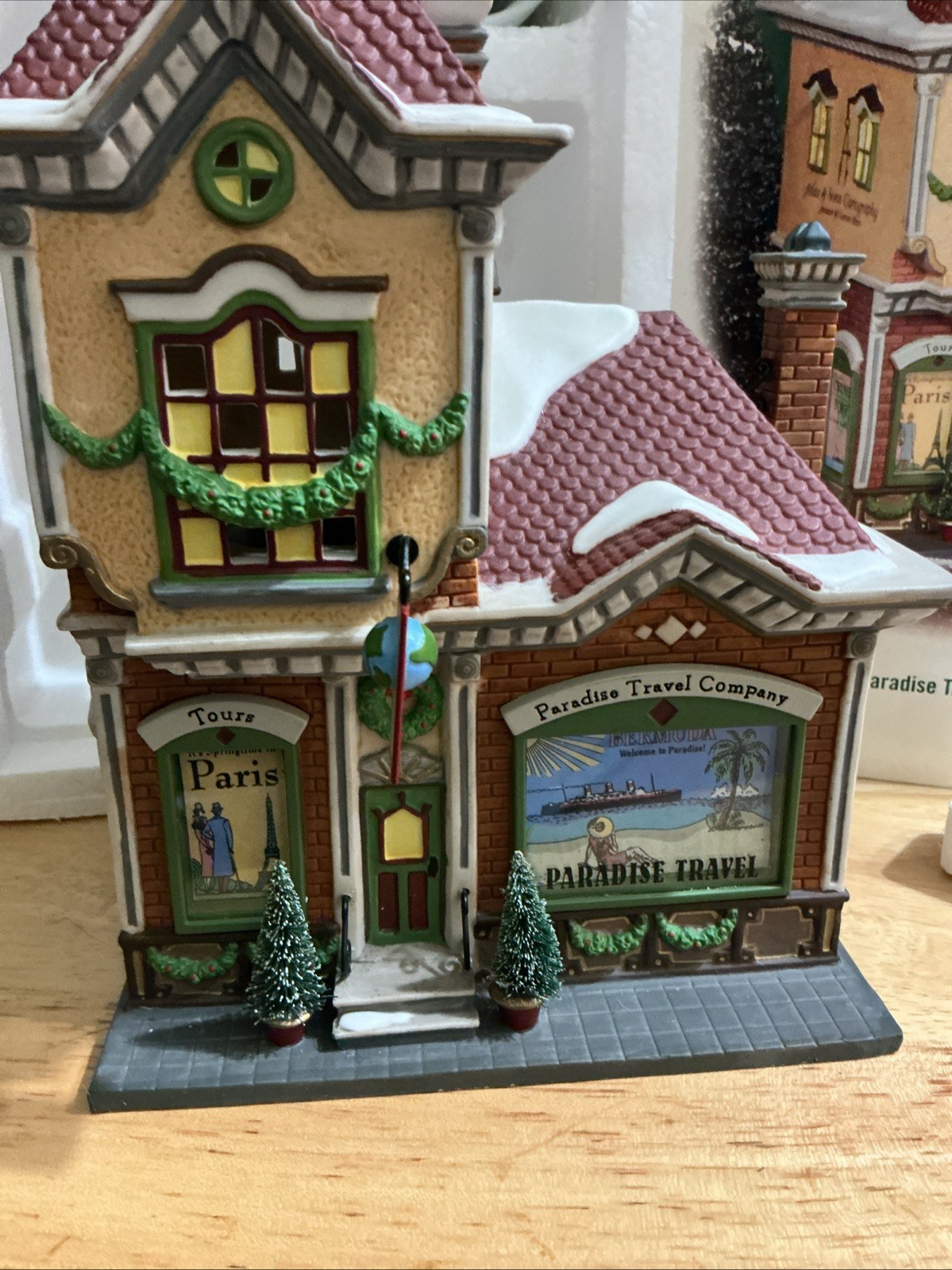 Dept 56 Christmas in the City Paradise Travel Company 58921