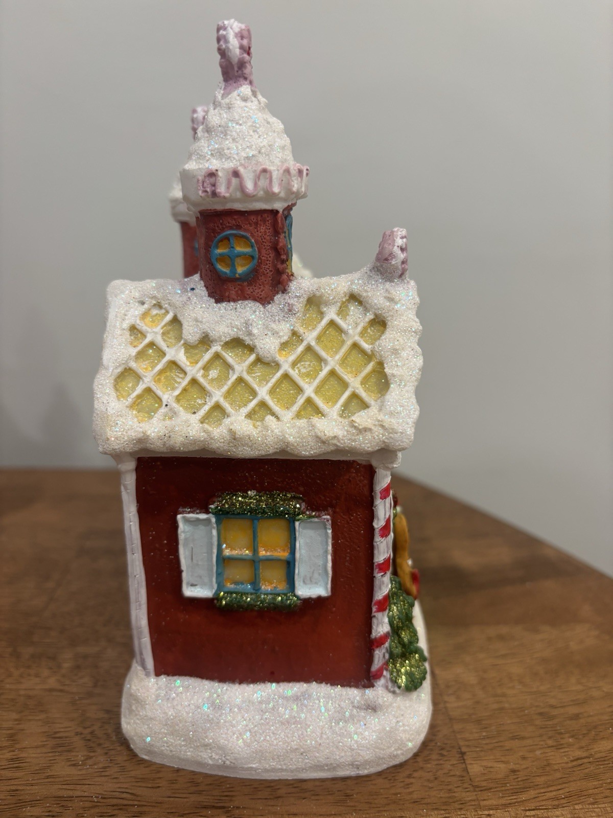 Lighted Gingerbread Christmas Village Cookie Shop