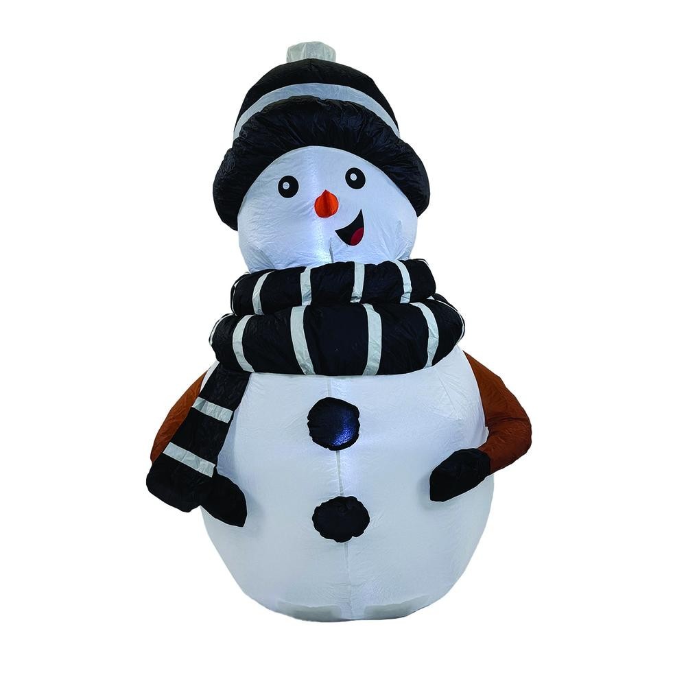 4′ Lighted LED Snowman Christmas Inflatable Fun Holiday Indoor Outdoor Decor
