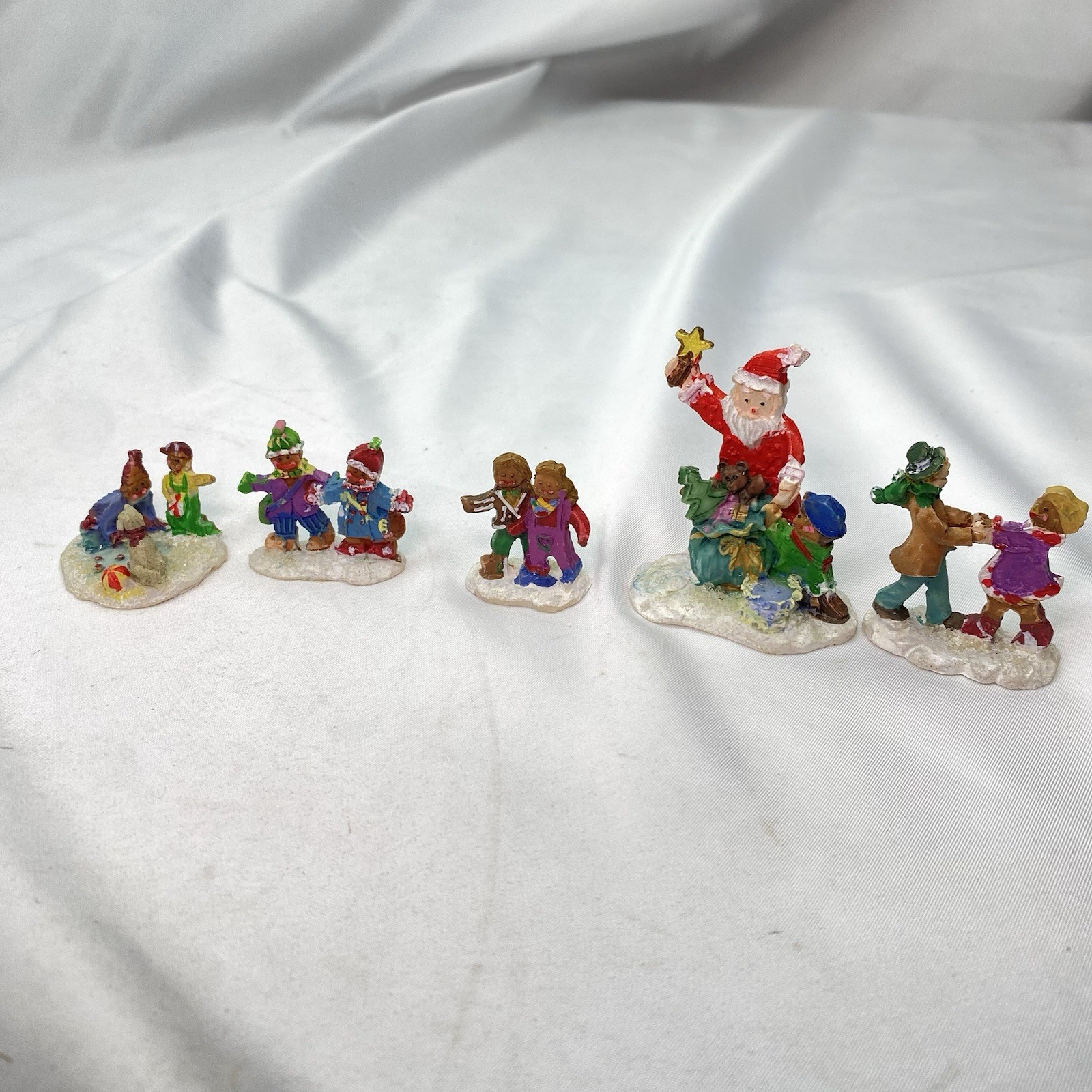 Ginger Frost Lane Characters Accessories 5 Piece Lot Santa Dog Vintage