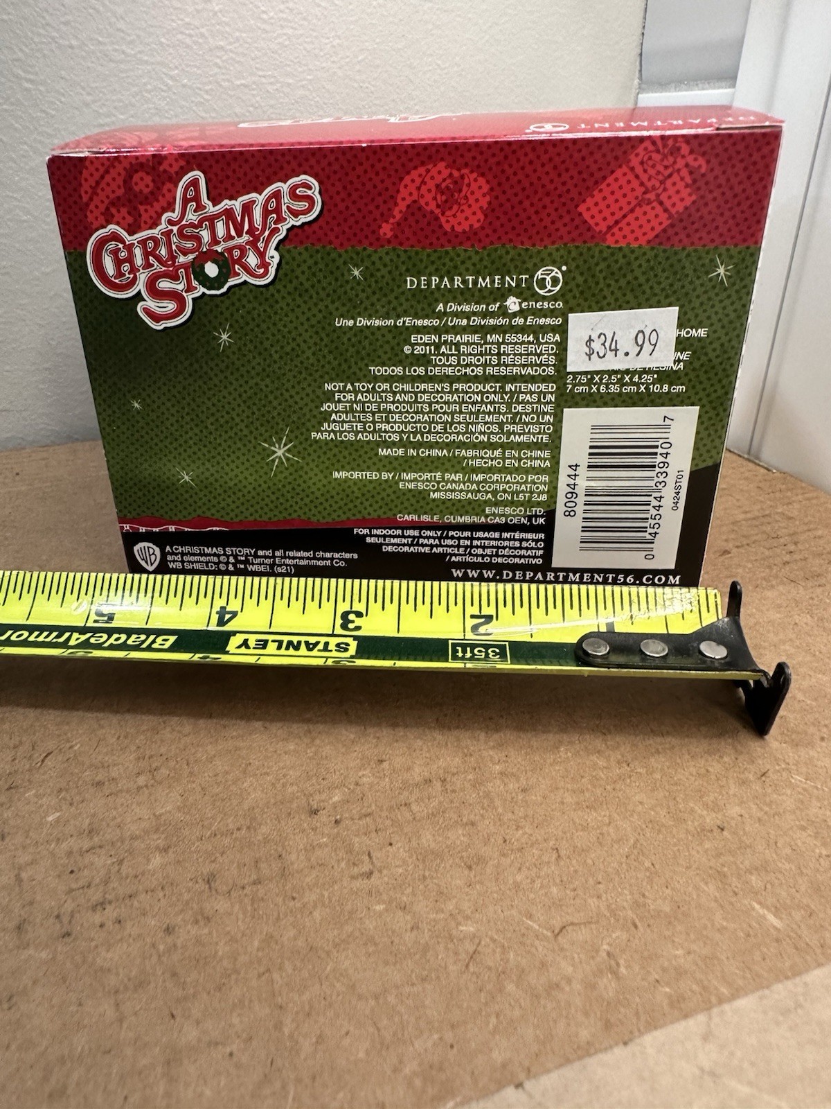 Department 56 A Christmas Story #809444 BRINGING HOME THE TREE NEW Exclusive