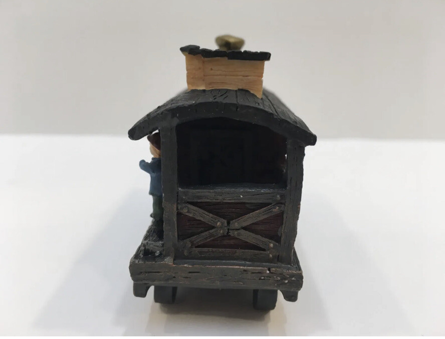 JC Penney TRAIN – CABOOSE 1998 Home Town Express 3.75″ Long Resin