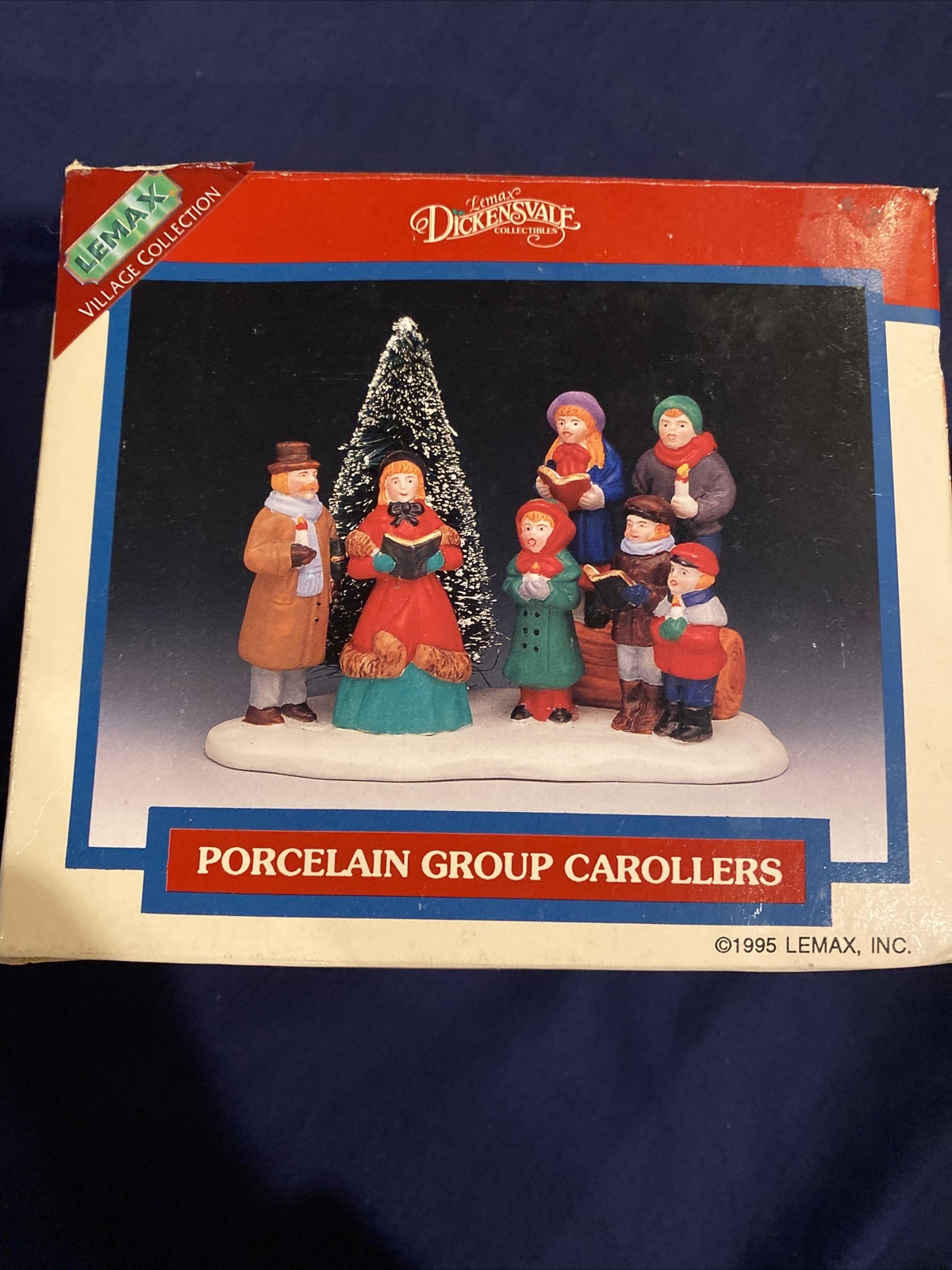 Lemax Christmas Village Collection Porcelain Group Carollers item # 53134