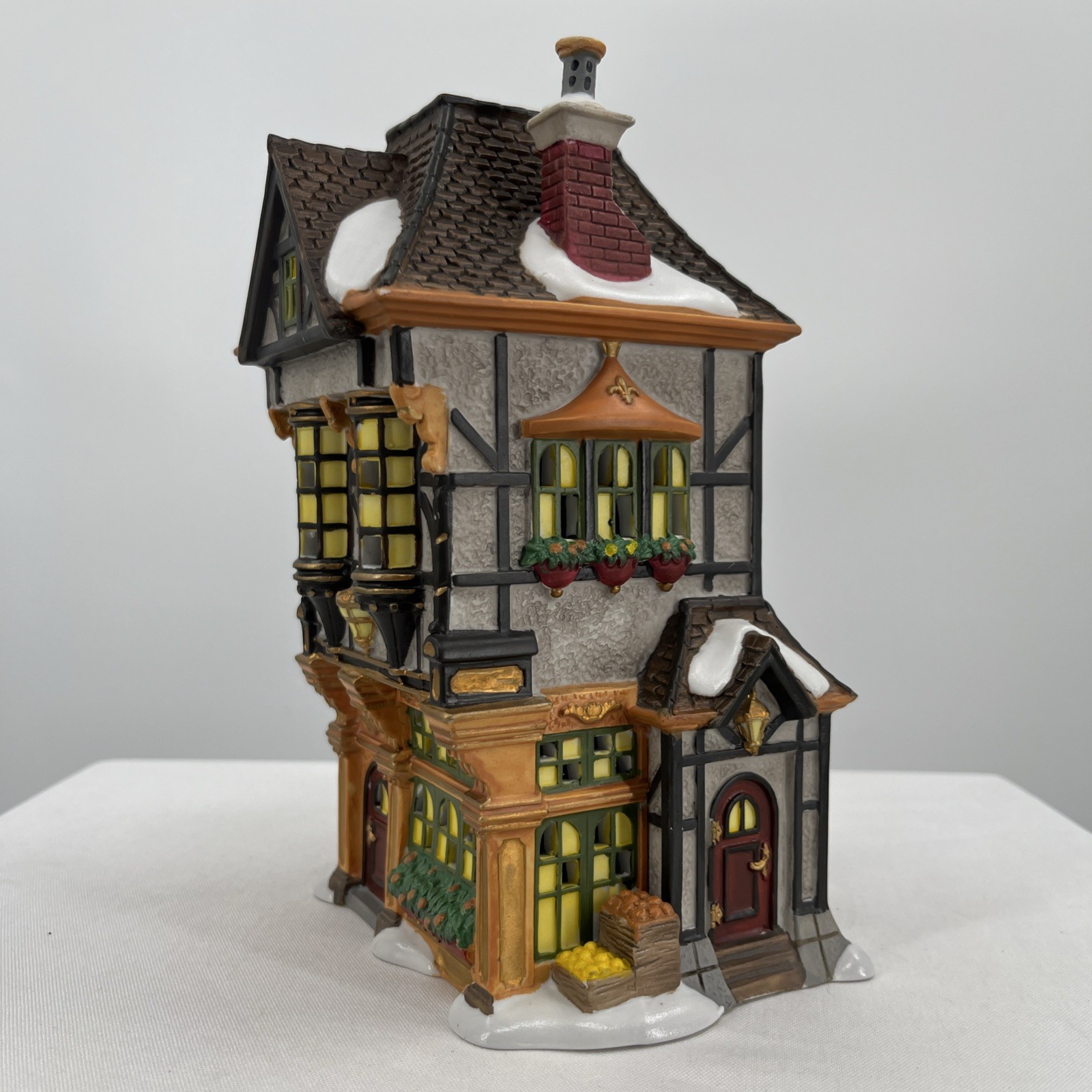 Dept 56 THE SMOKING BISHOP Dickens Village A Holiday Tradition Set #4023612 NIB