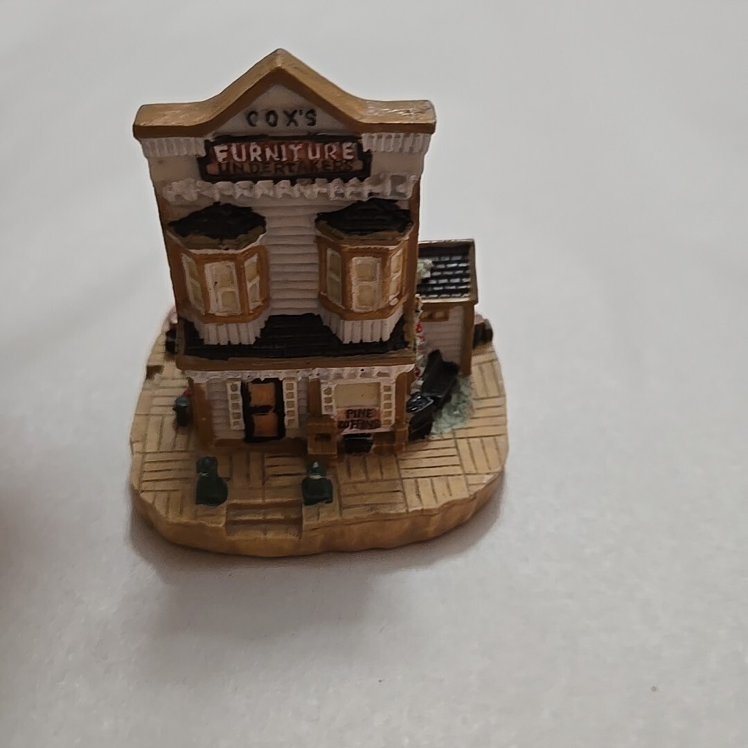 Vtg Mini Liberty Falls 1993 Dr. Stevens Home & Office, Cox Furniture. AH 37 & 38
