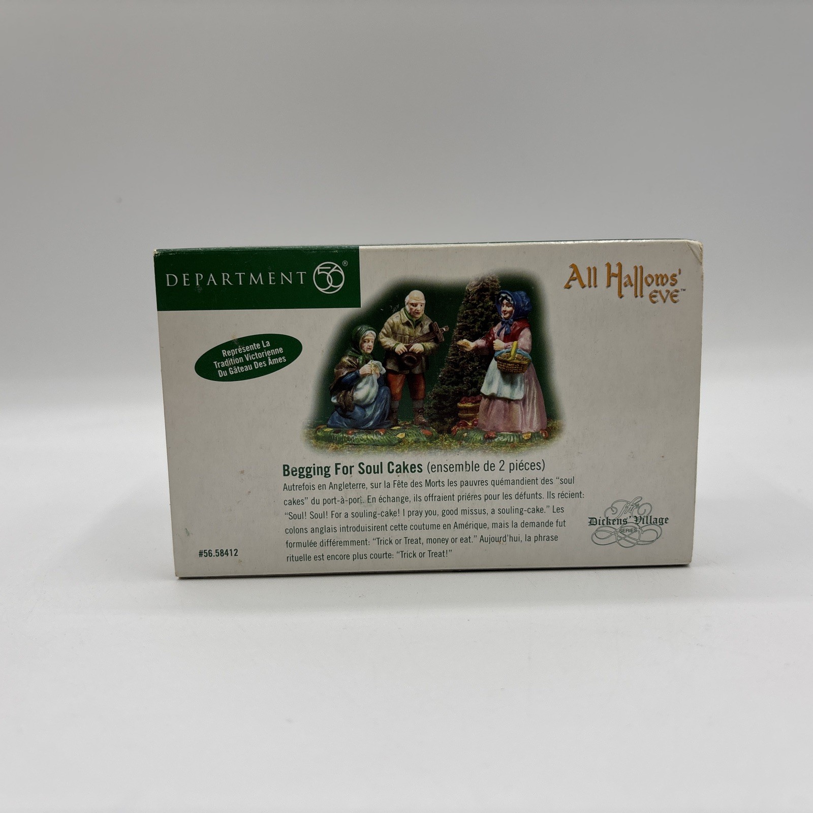 Department 56 2004 Dickens Village All Hallows Eve Begging For Soul Cakes 58412