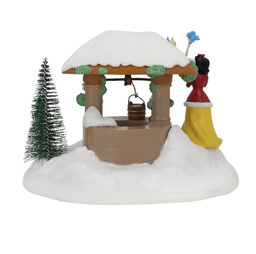 St. Nicholas Square Village Disney Princess Snow White Well Accessory