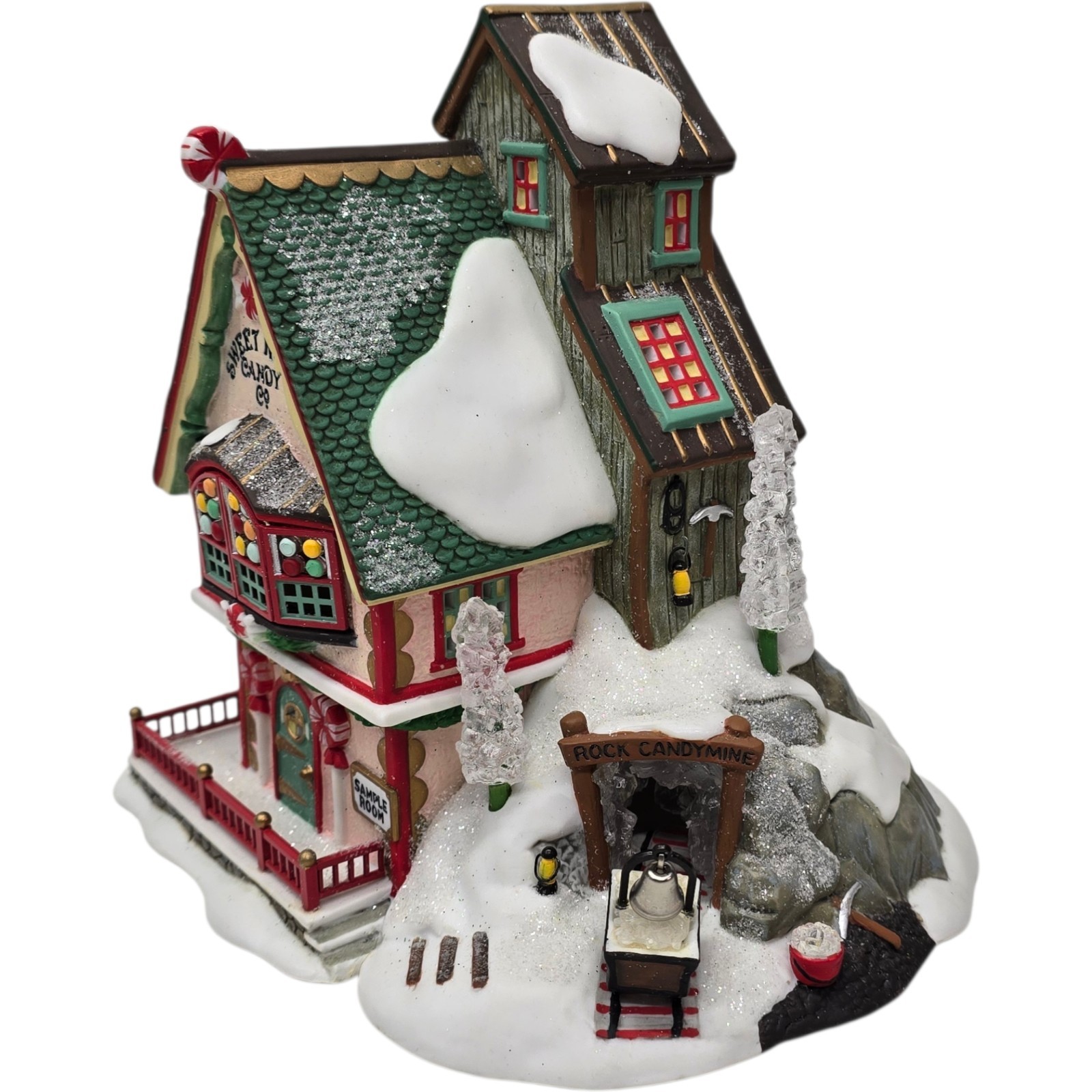 Department 56 North Pole Series Gift Set #56725 Sweet Rock Candy Co. Village