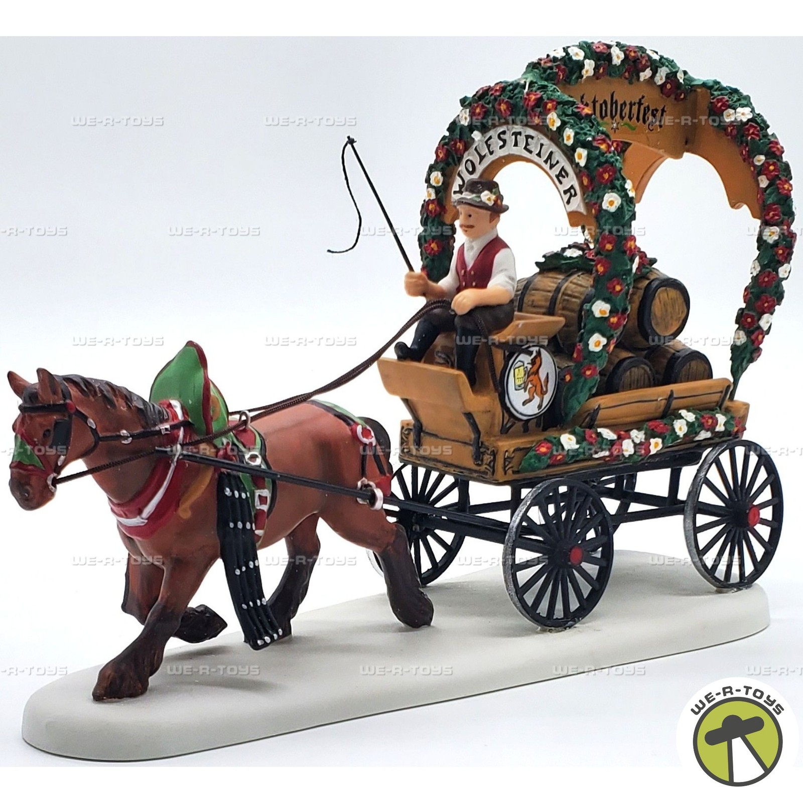 Department 56 Wolfstein Beer Wagon Alpine Village Series 808756