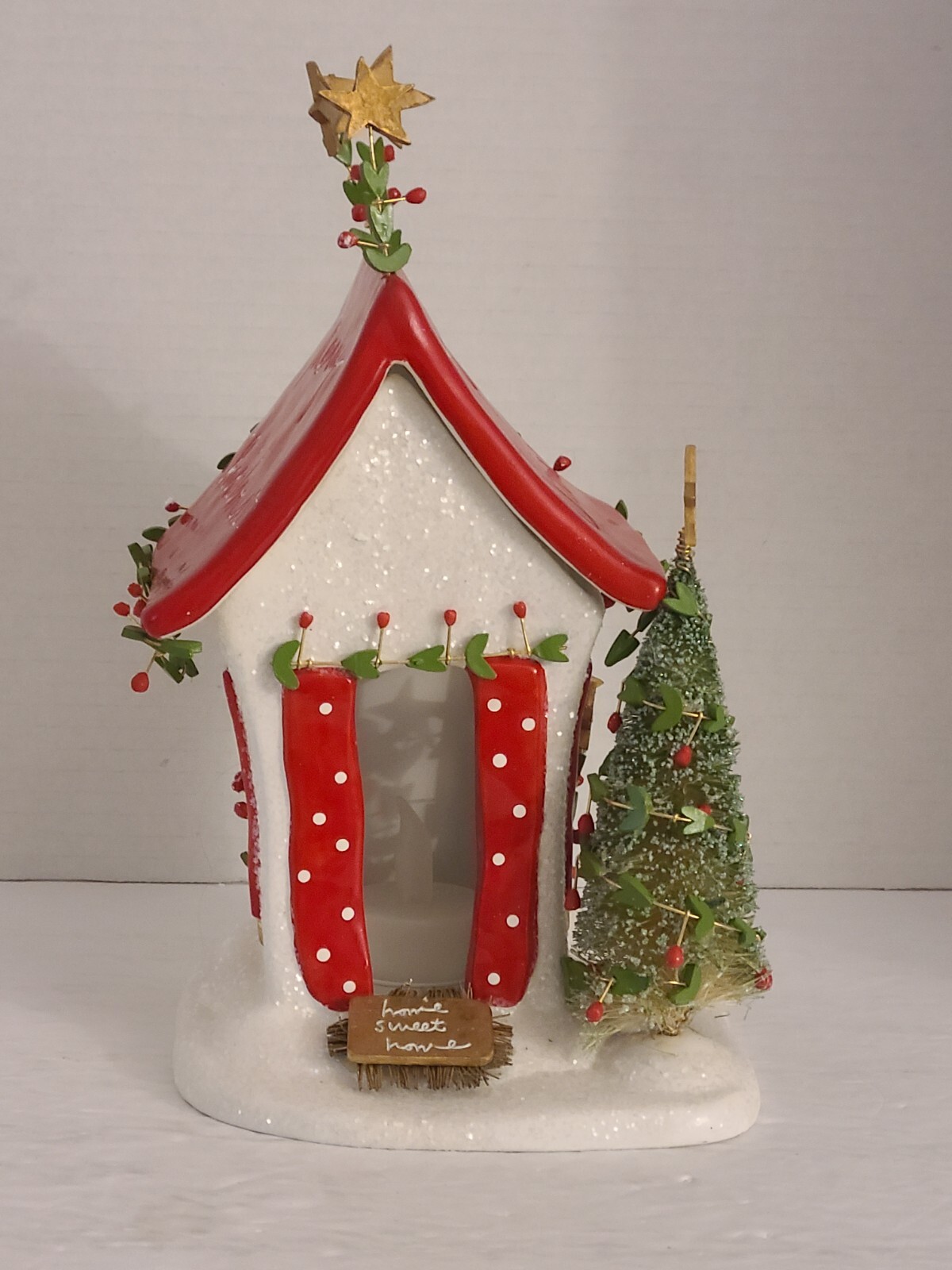 DEPARTMENT 56 Sandra Magsamen Time to Celebrate 2005 Tea Light Home