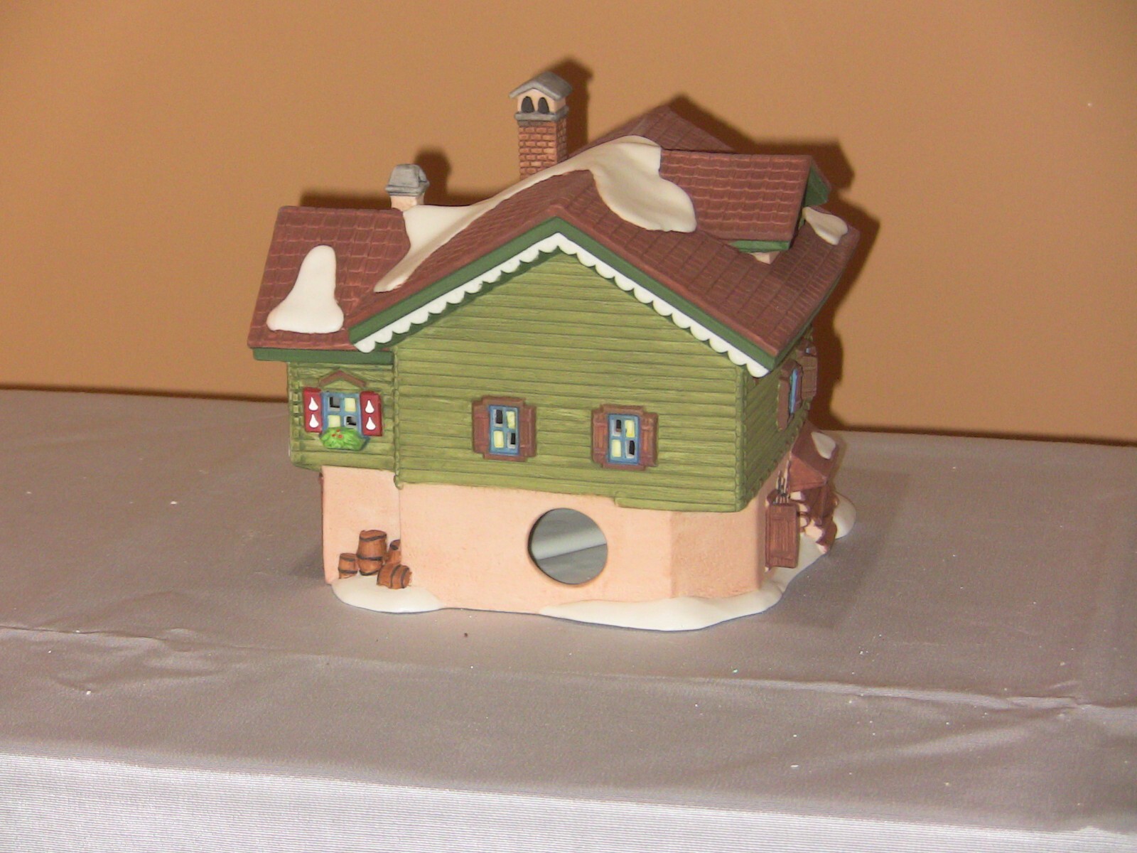 Dept 56 Alpine Village 5612-0 sports shop and 5613-8 Climb Every Mountain
