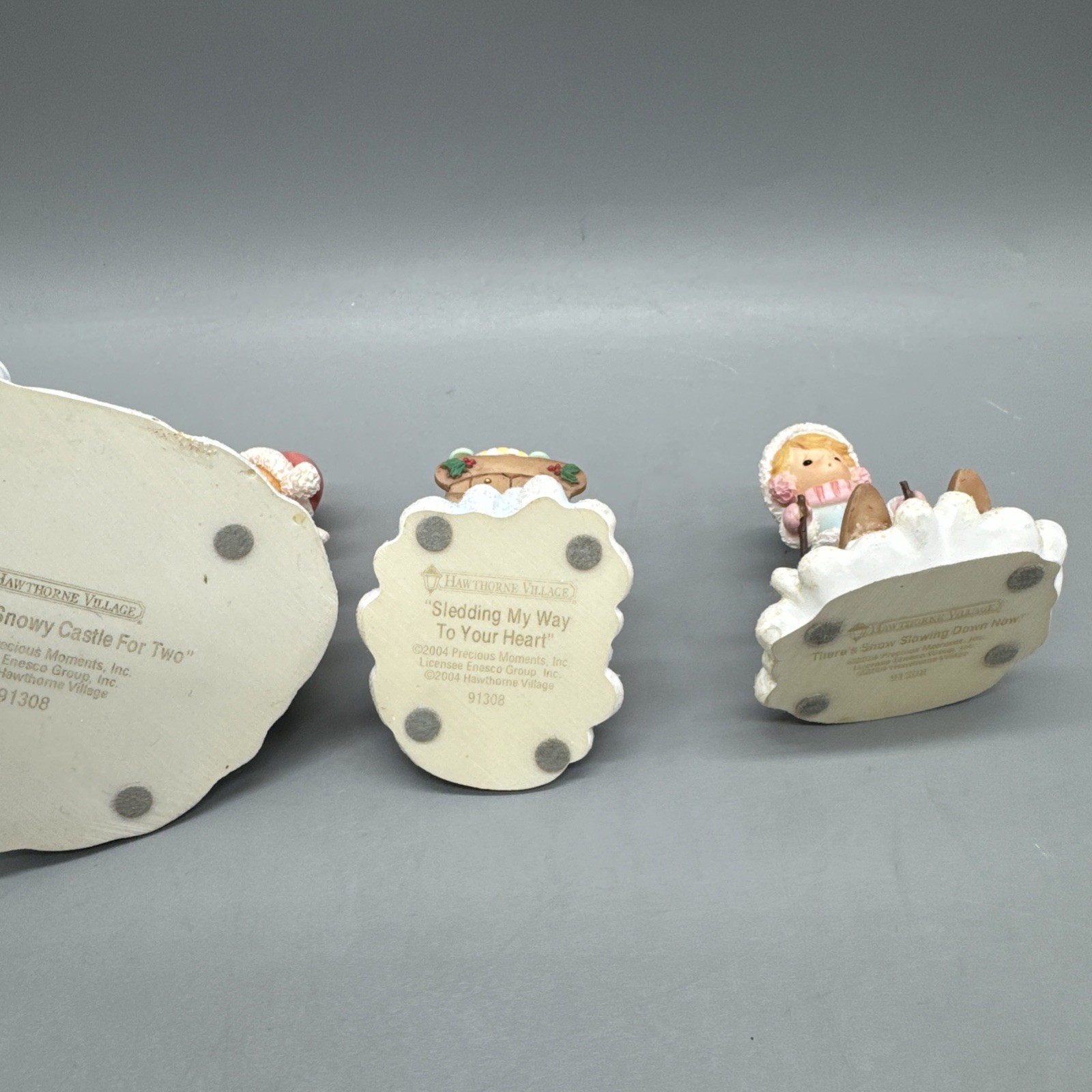 Hawthorne Village “Snowy Fun For Everyone” Precious Moments Accessories 91308