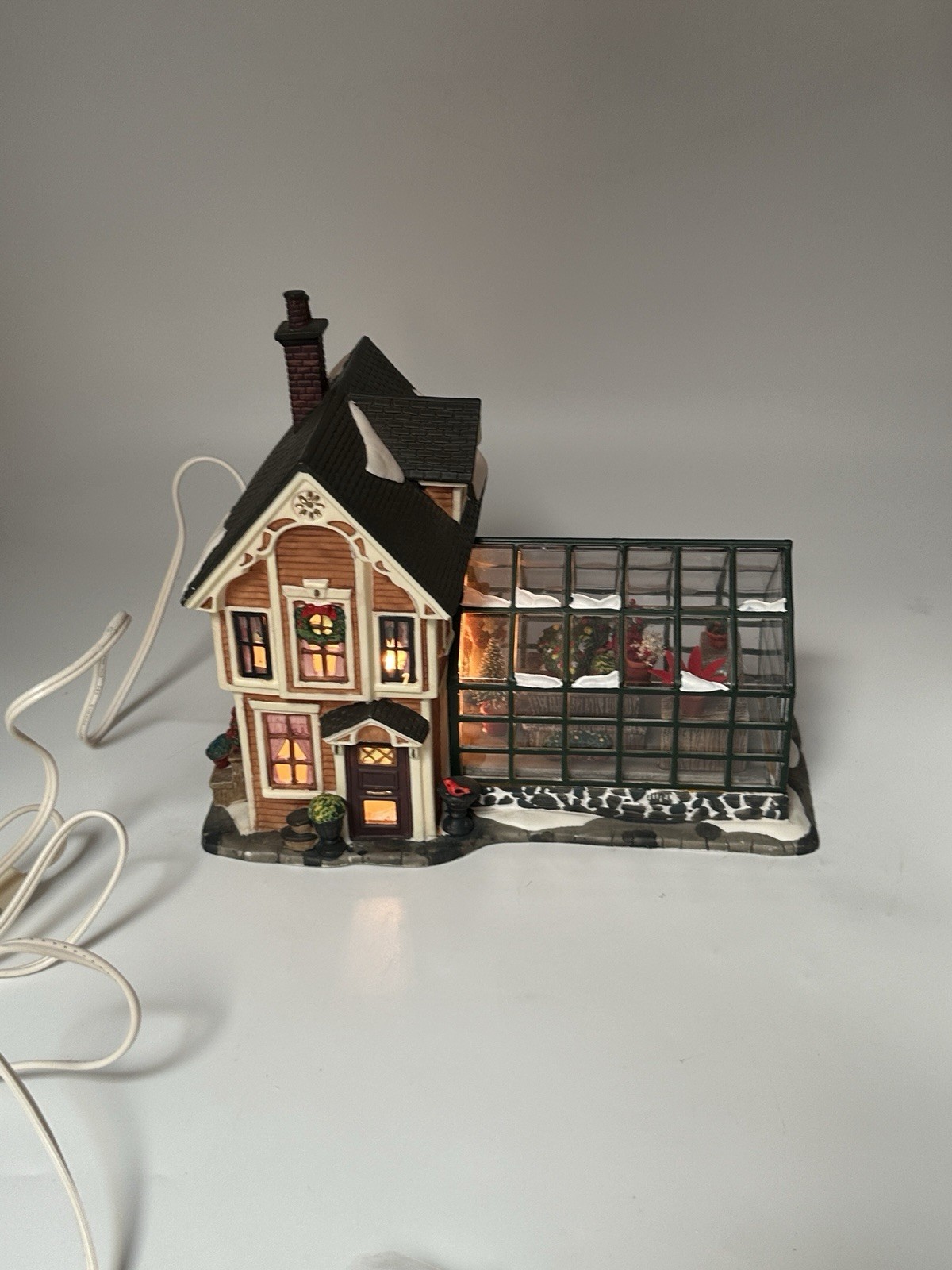 Access Heartland Valley Village Miller’s Nursery Deluxe Porcelain Lighted House