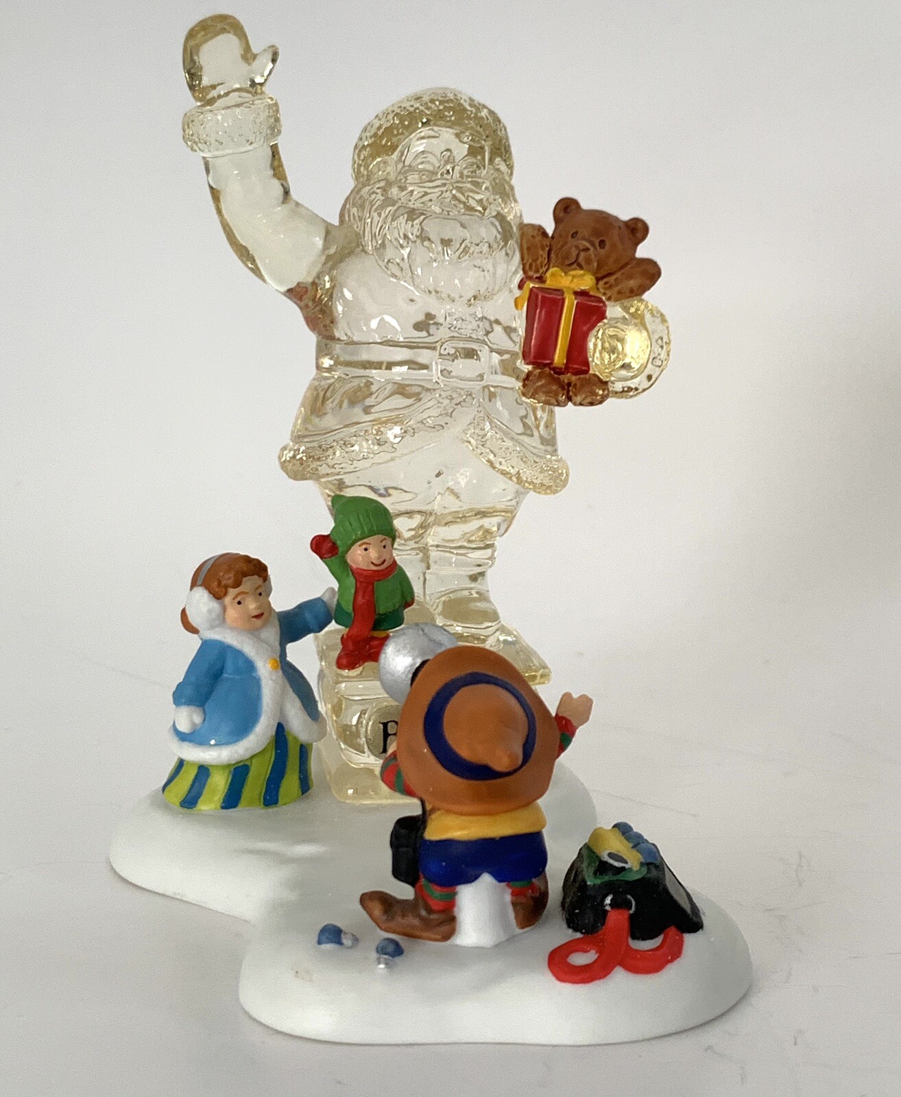 Department 56 “KRINGLE STREET TOWN SANTA” ICE SCULPTURE #56869 North Pole Series