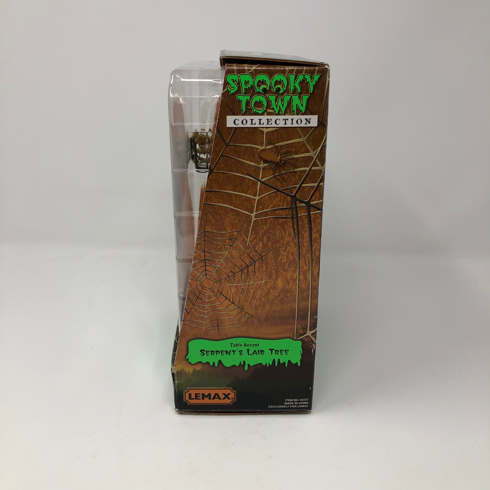 Lemax Spooky Town Lot Skull Bridge Serpents Lair Tree 93737 23941 RETIRED