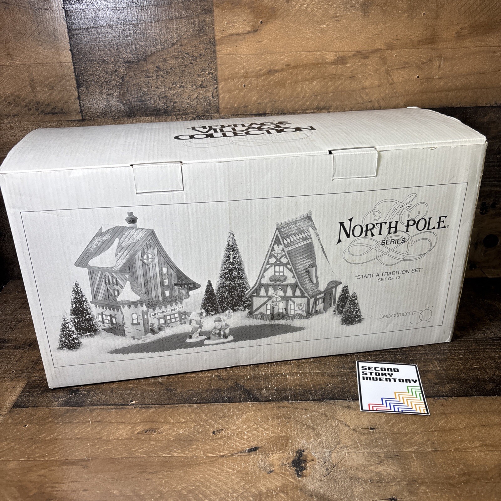 Dept 56 #56390 Start a Tradition Set of 12 North Pole Village Series, Complete