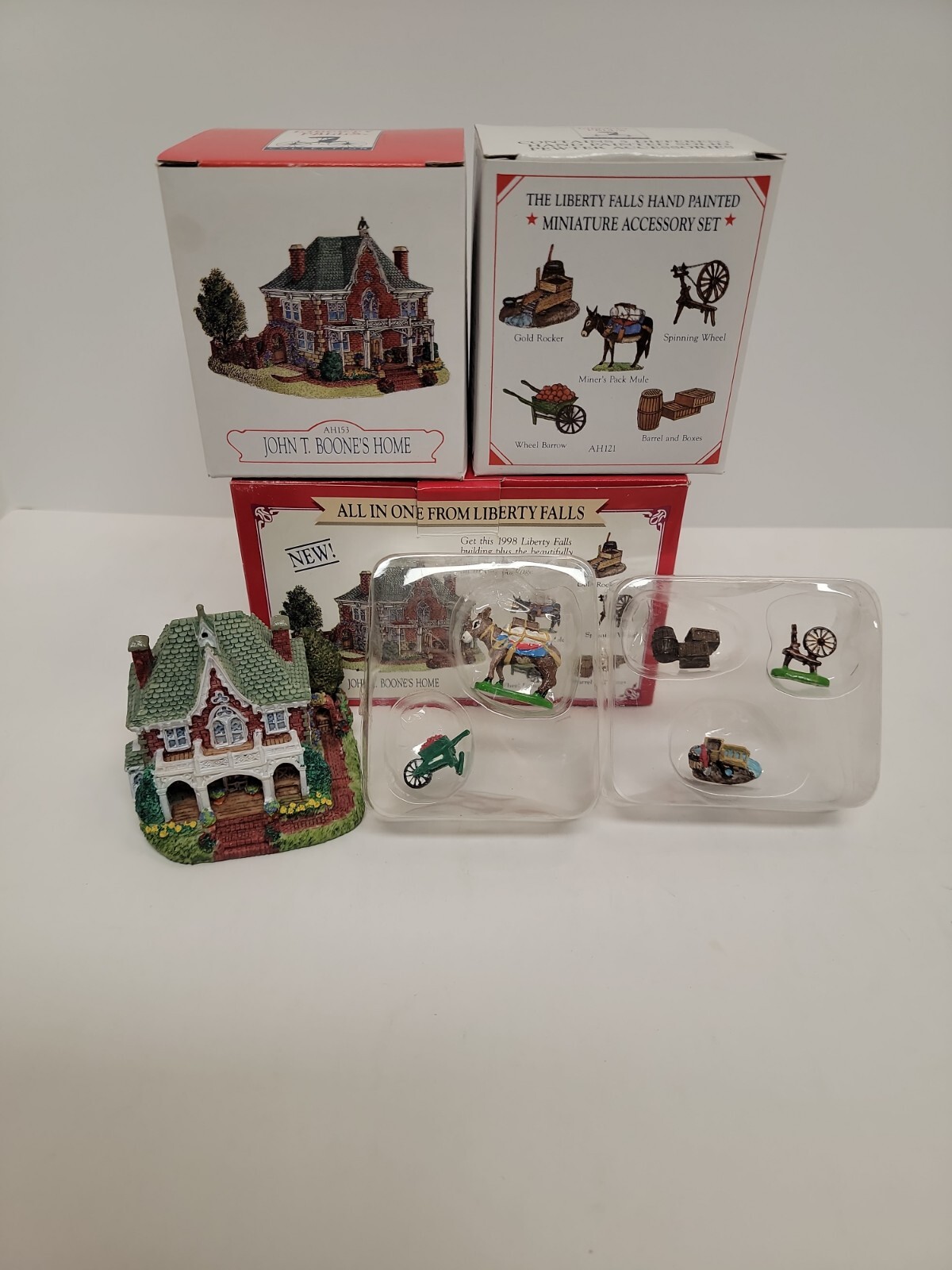 (6 Piece Lot) Liberty Falls All In One – See Pictures & Description For Details