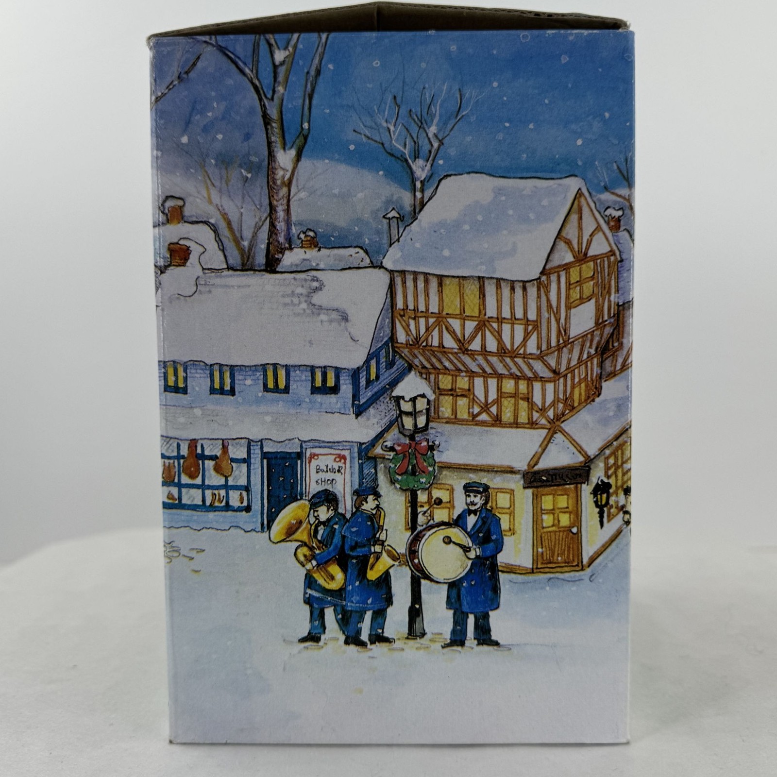 Vintage 1995 Dickensville Collectables Dress Shoppe Porcelain Christmas Village