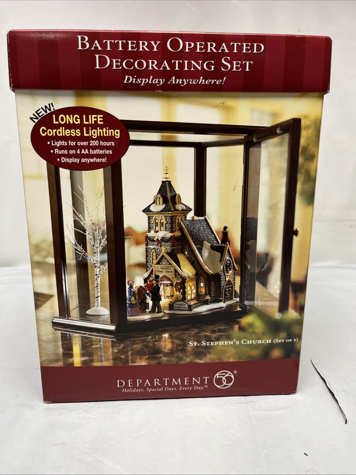 Dept. 56 Christmas In The City Christmas Treasures Anywhere Lighting #56.59240