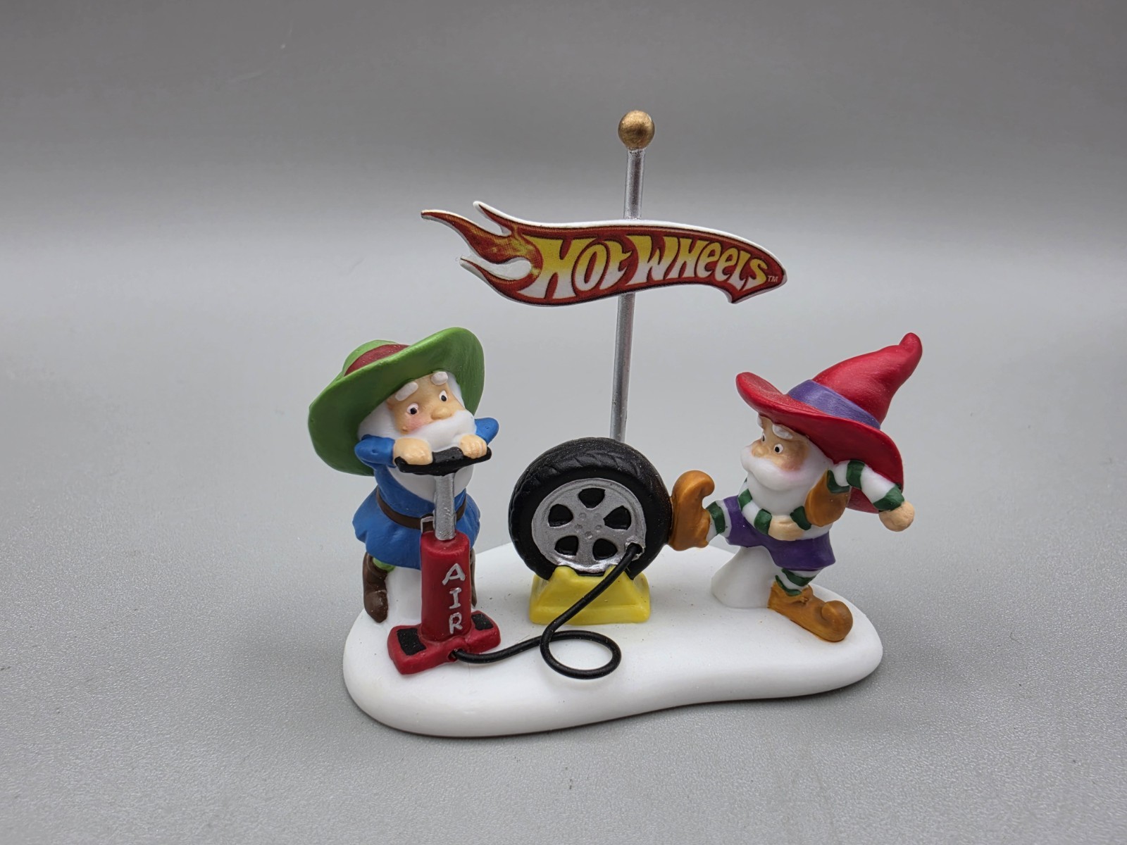 Dept. 56 Hot Wheels Let’s Give It A Spin North Pole Series Christmas Village