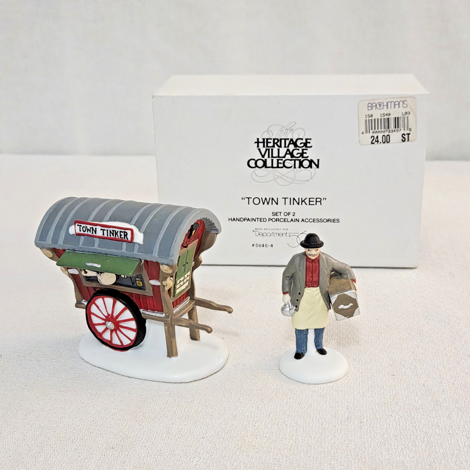 Department 56 Heritage Village Collection #56464 “Town Tinker”