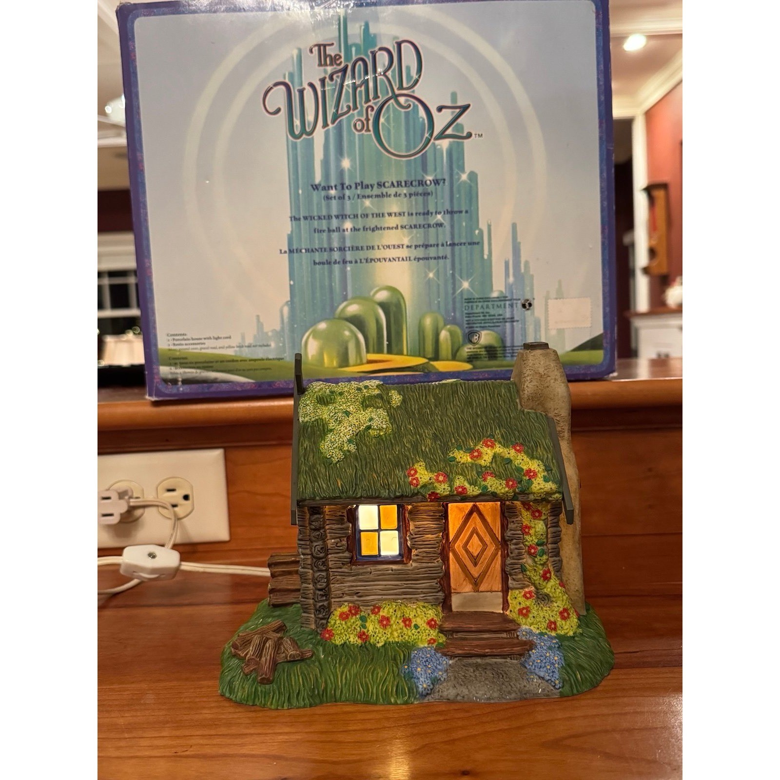Dept 56 The Wizard Of Oz Want To Play Scarecrow 59351 Department 56 HOUSE ONLY
