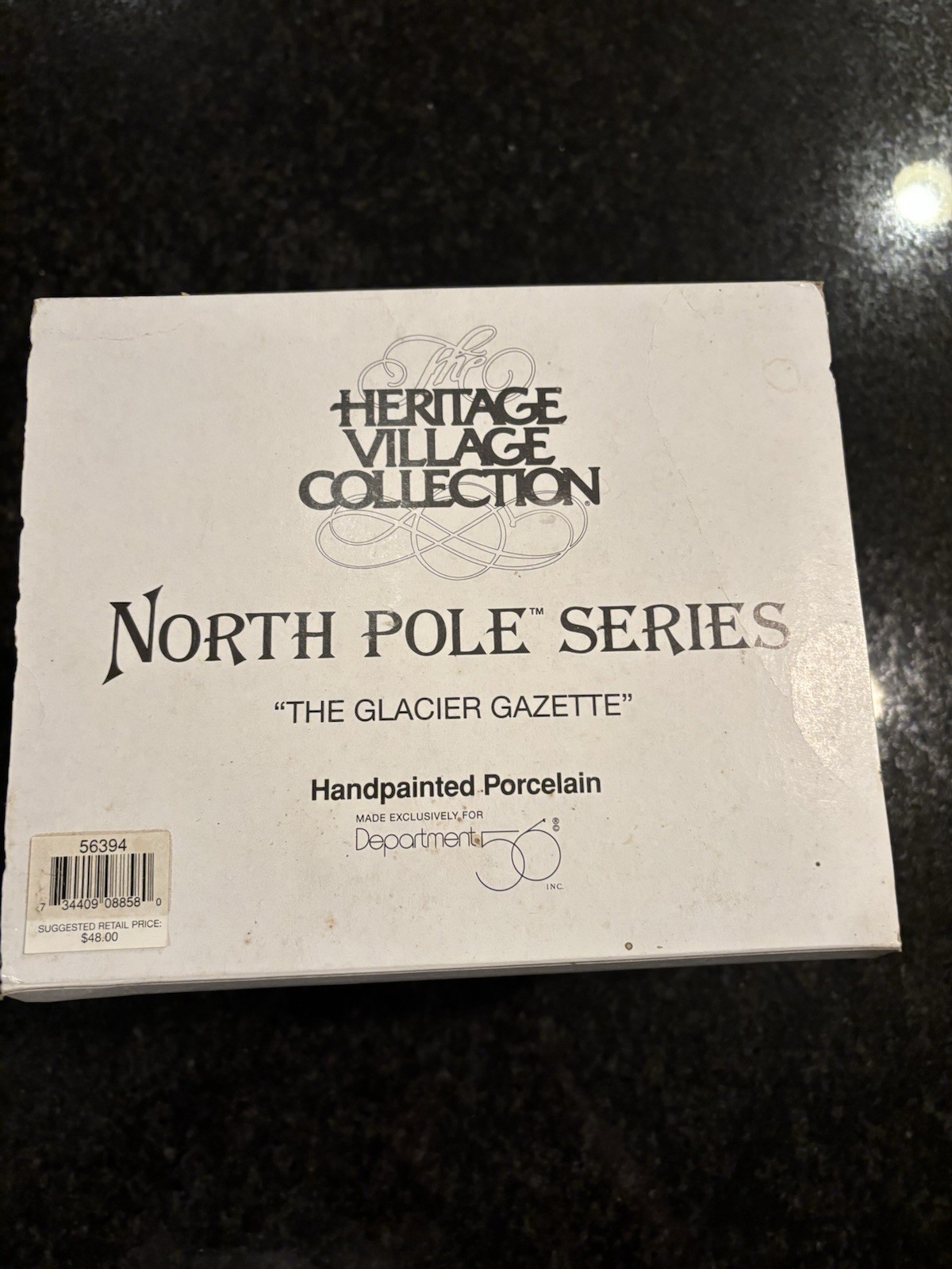 Department 56 North Pole Series The Glacier Gazette Heritage Village Collection