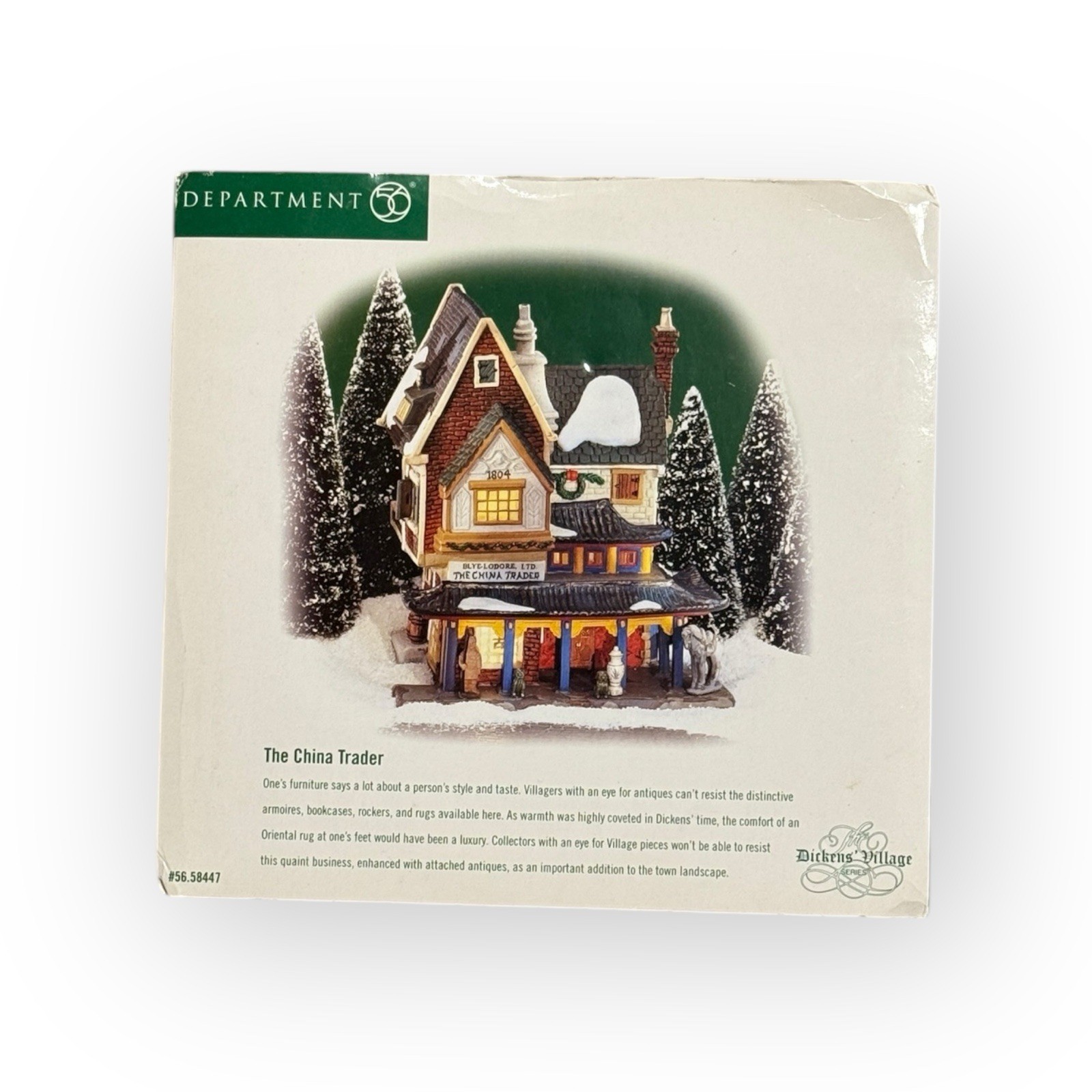 Dept 56 Dickens Village The China Trader 1999