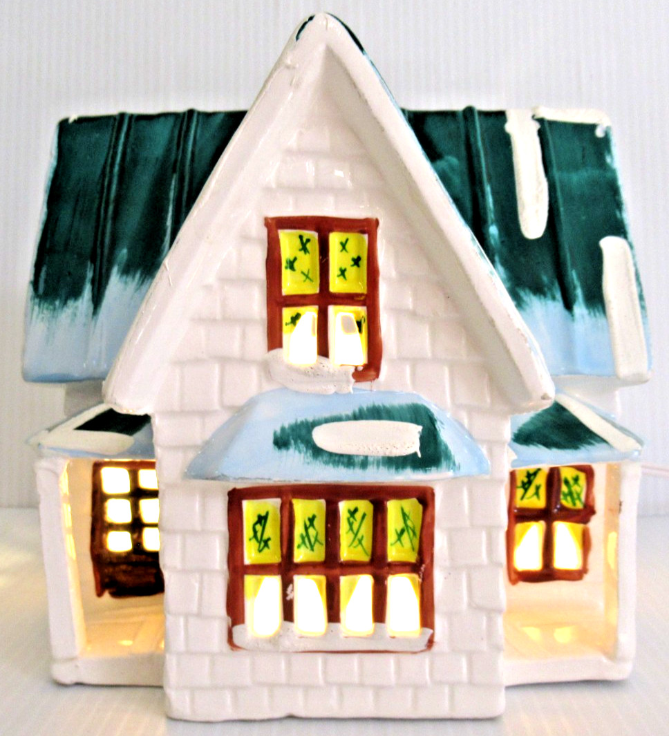 DEPT 56 “GABLED HOUSE” ~ (1983) ~ ** ORIGINAL SNOW VILLAGE ** RARE PIECE !!!