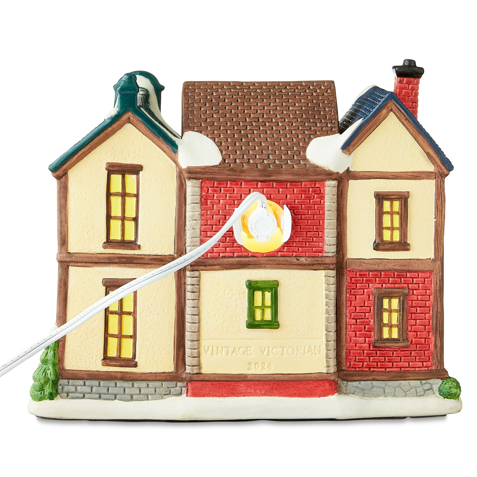Holiday Time 2024 Village Food Shops Vintage Victorian 50308 Pizza Tacos Burgers