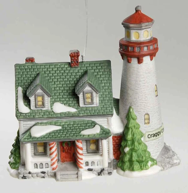 Dept 56 1997 Craggy Cove Lighthouse Ornament New England 98739_U1 Classic Series