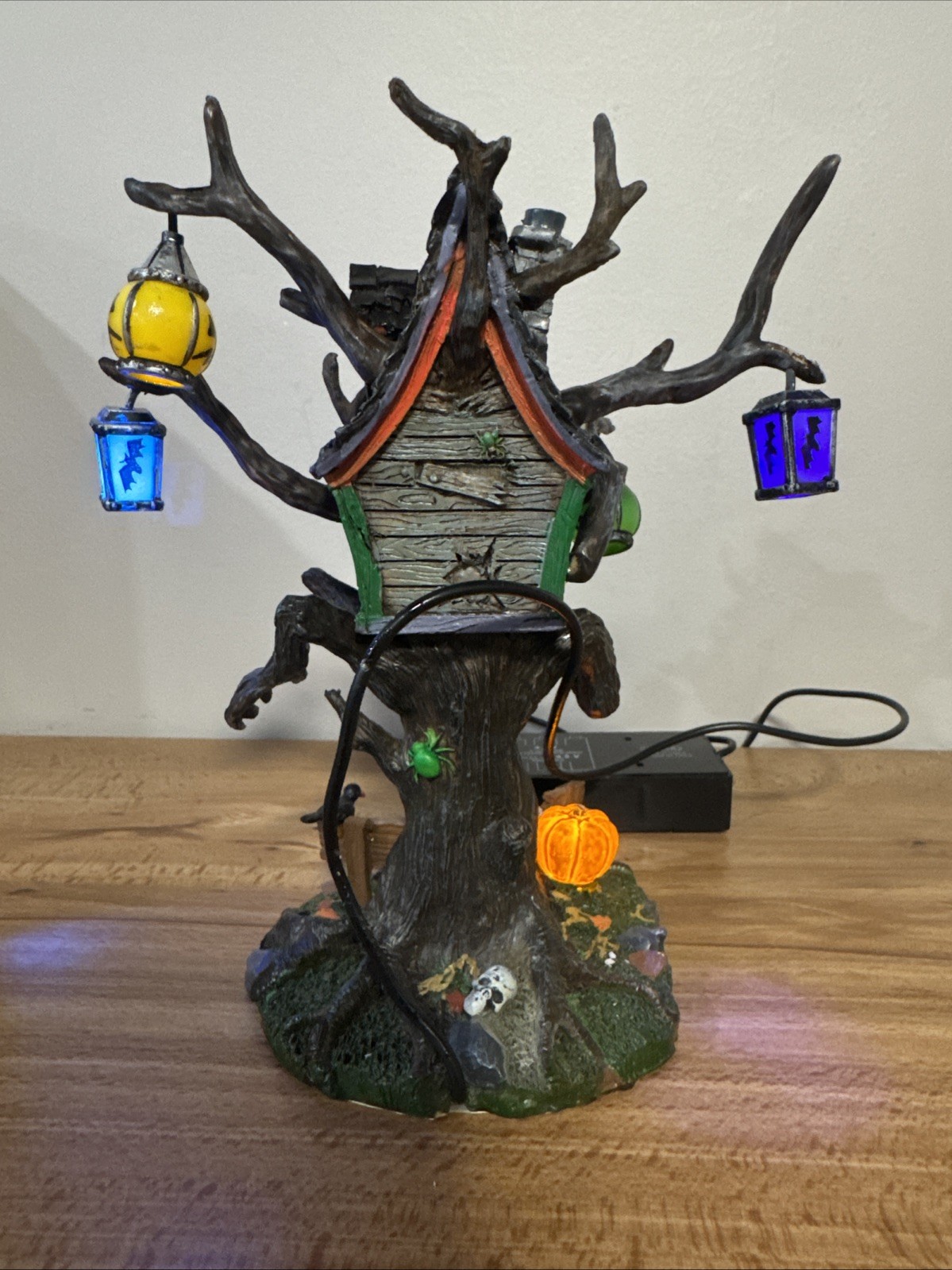 Lemax Hungry Tree House Spooky Town Halloween Village Works 2006 EUC