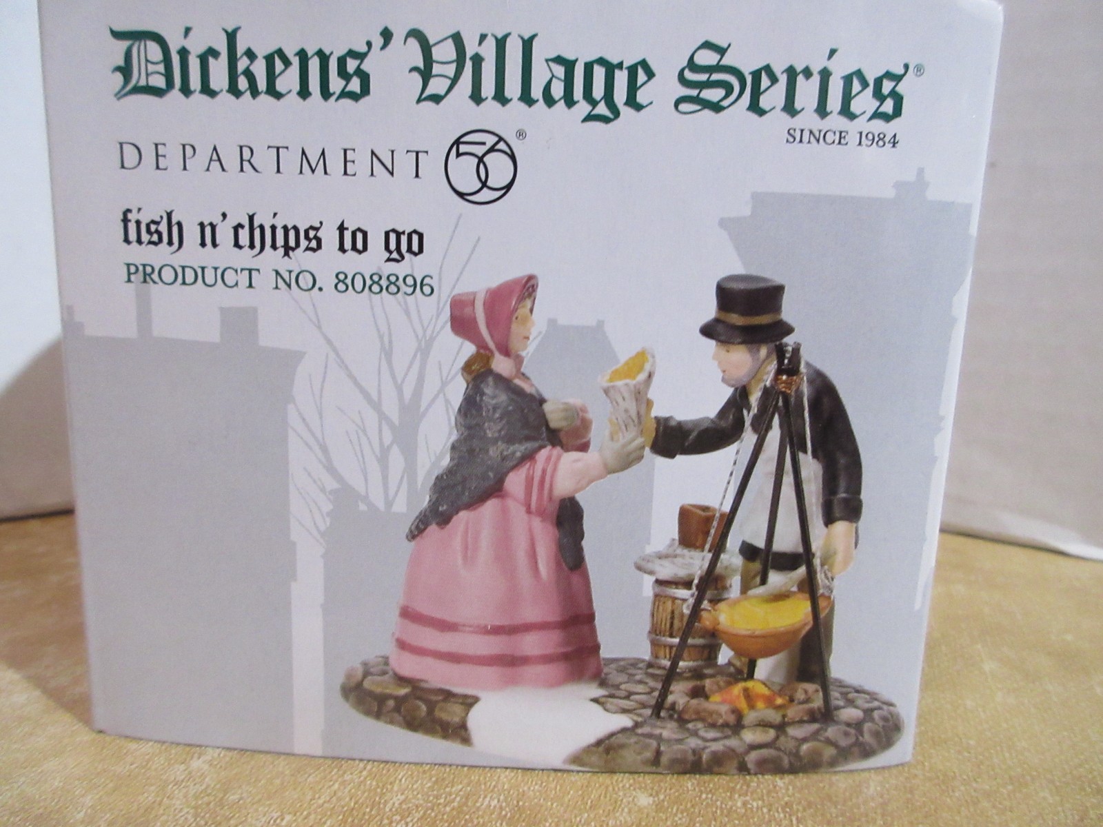Dept. 56 Dickens Series 2010 Fish N’ Chips To Go 808896