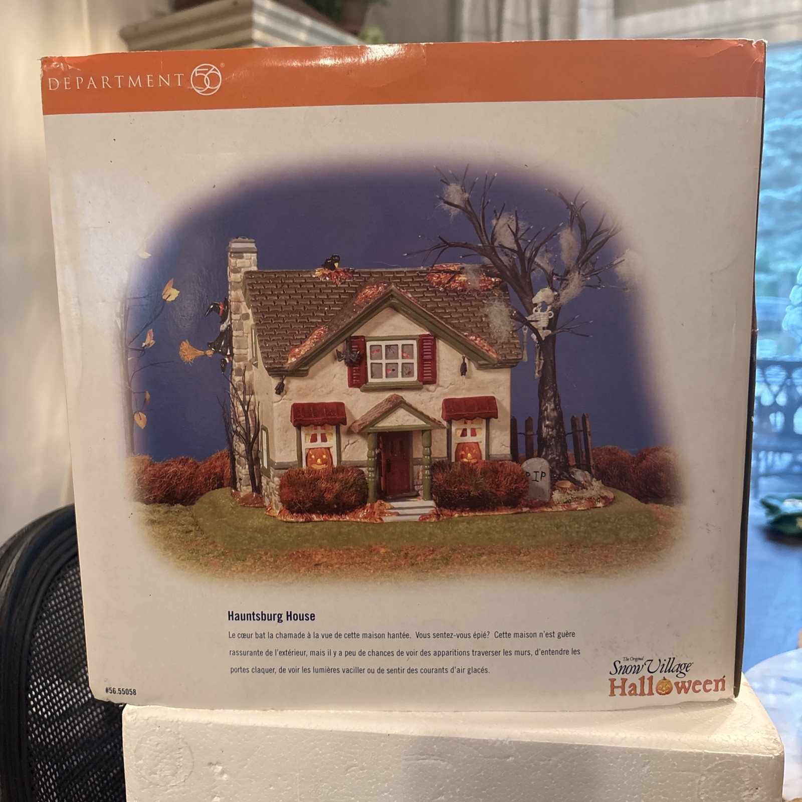 Department 56 Snow Village Halloween Hauntsburg House 56.55058