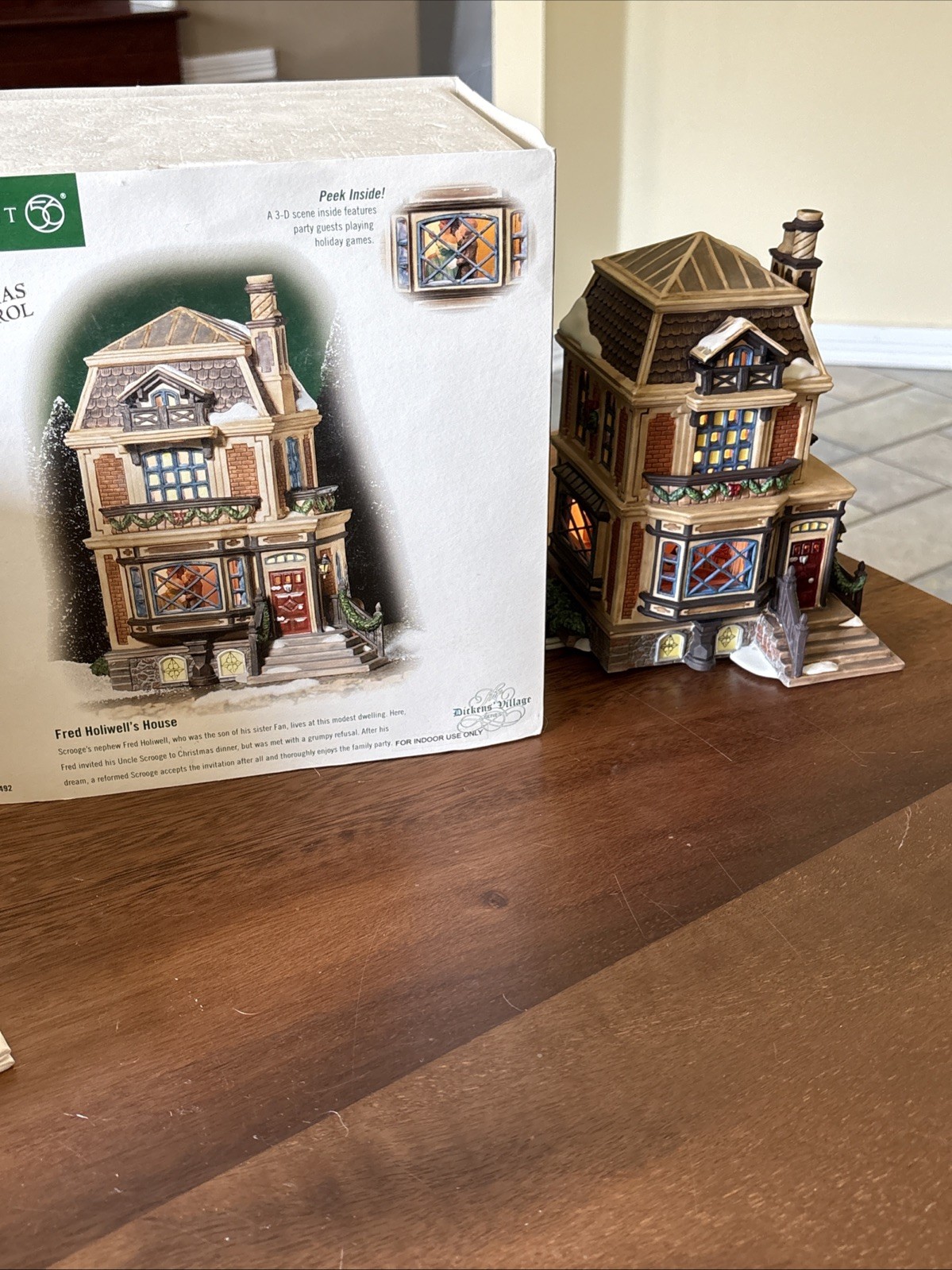 Department Dept 56 A Christmas Carol Fred Holiwell’s House Dickens Village