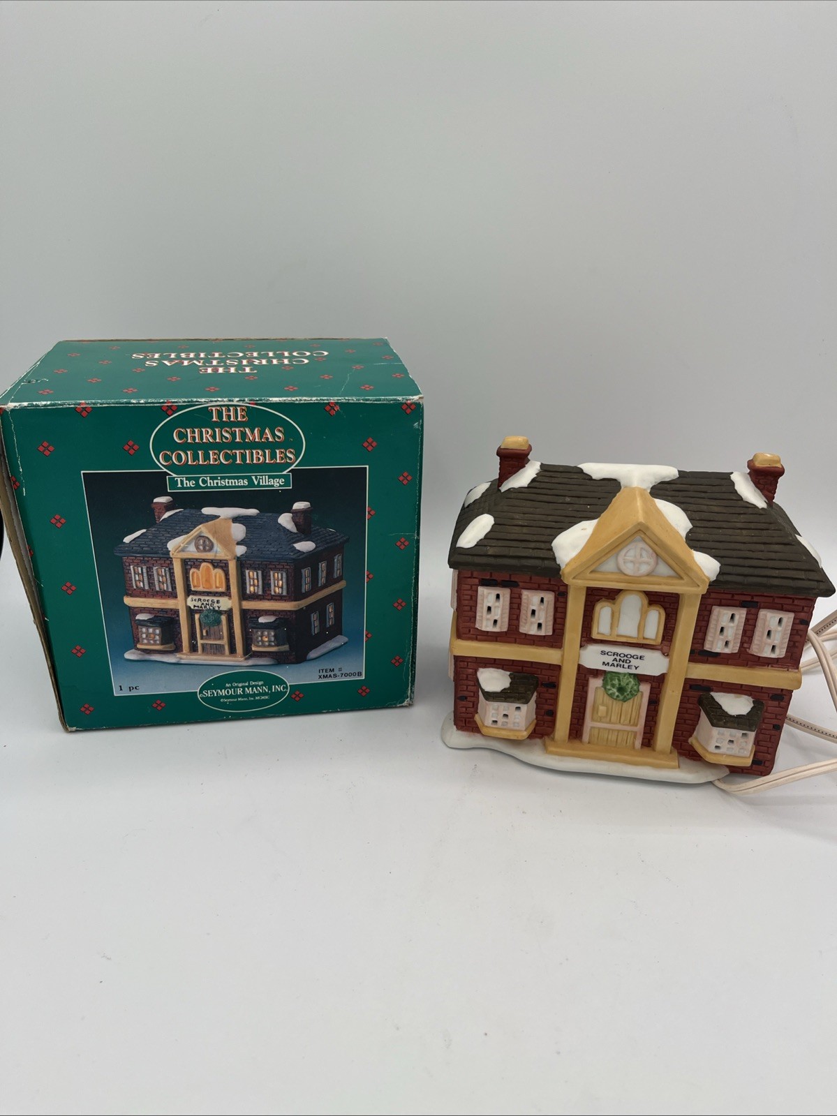 Seymour Mann The Christmas Carol Collectibles Scrooge and Marley Office -7000b