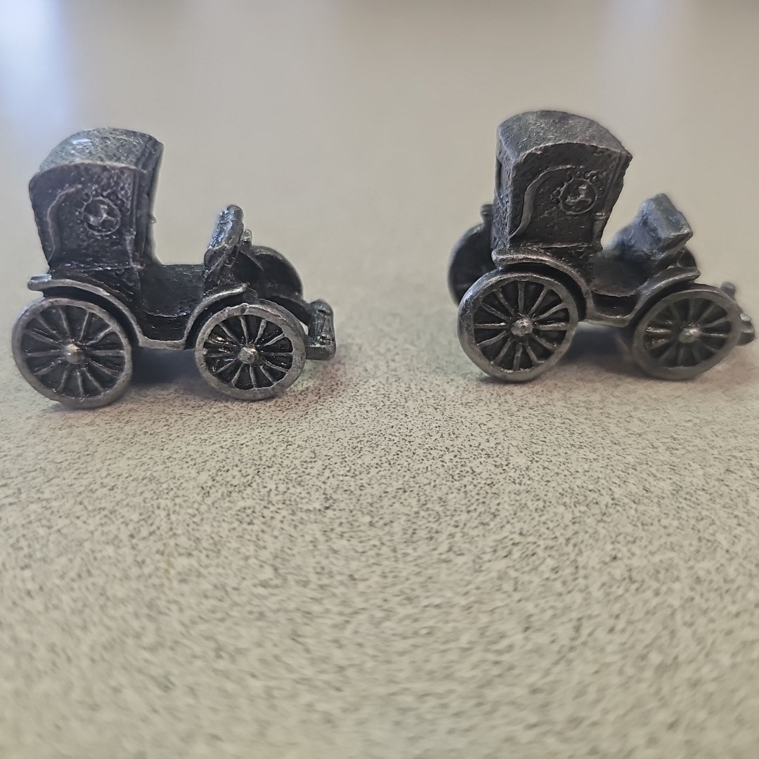 Vintage Liberty Falls Collection Pewter Figurines, ’94 IRS, 9 Villagers, 3 Buggy