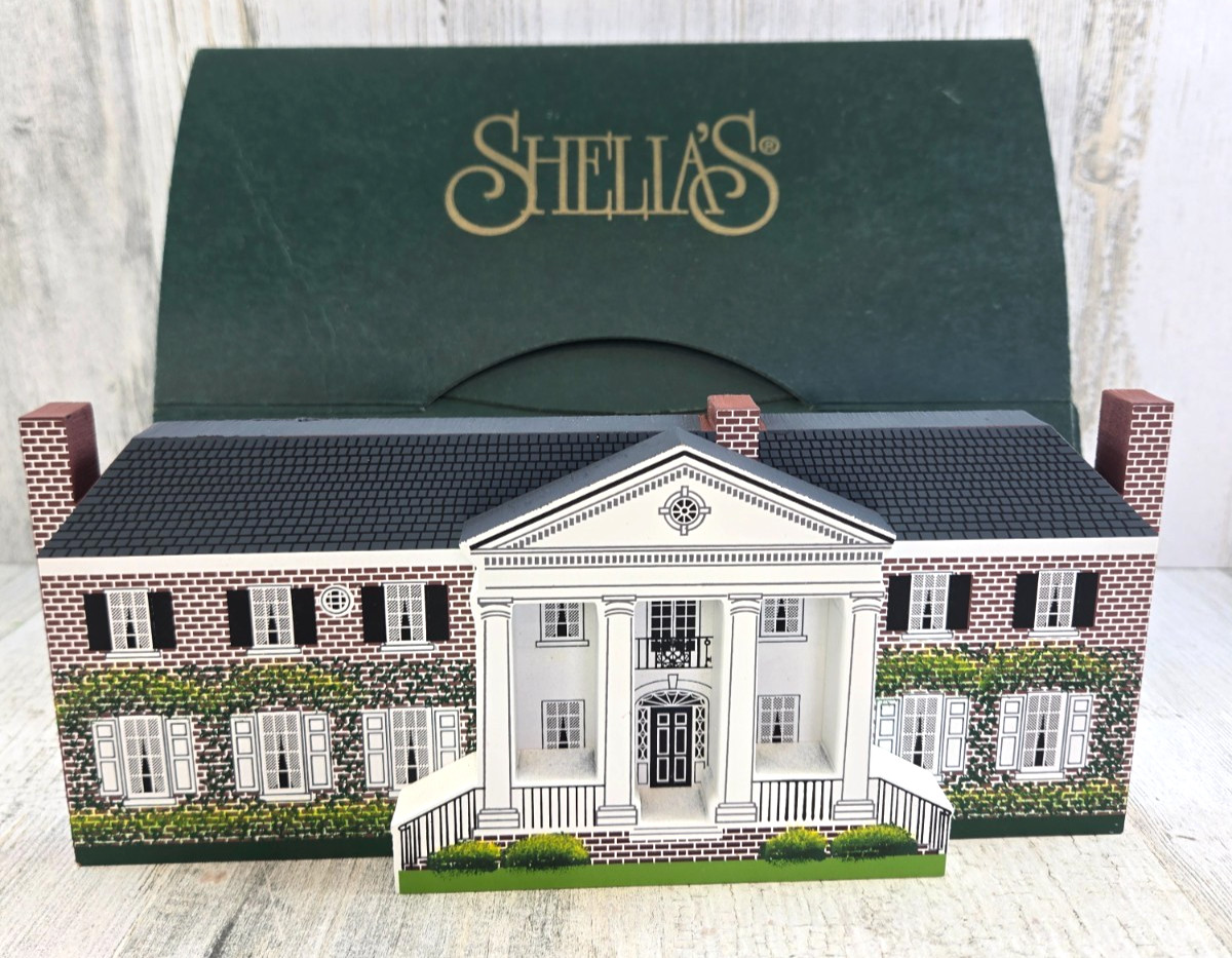 Shelia’s Collectibles Boone Hall Plantation Charleston SC Signed 1995