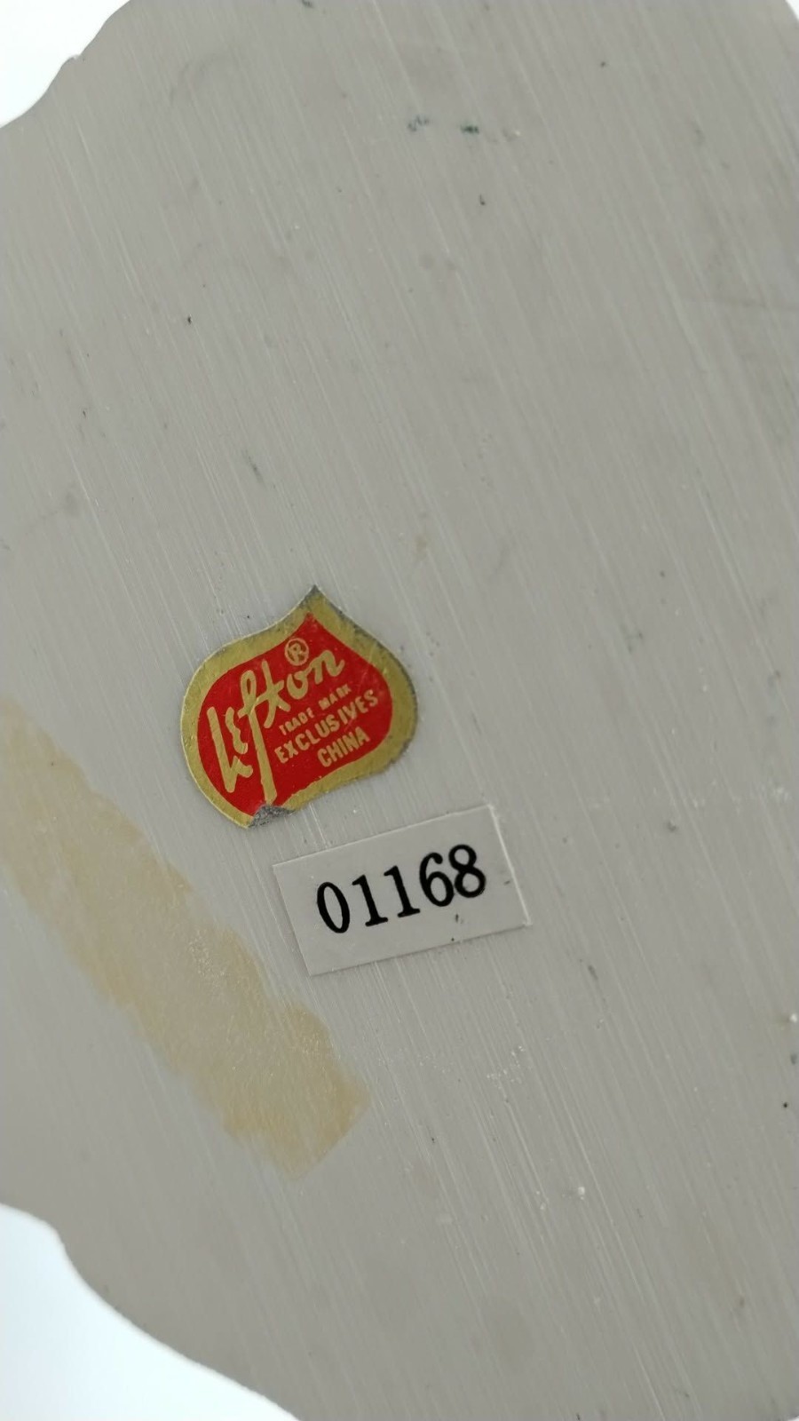 Lefton Colonial Christmas Village 01168 LARGE 9 1/2” SNOW TREE (1 piece) C2 RARE