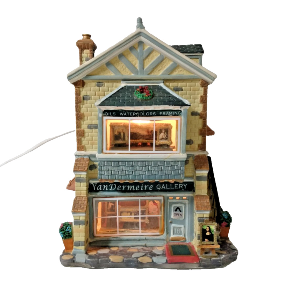 Lemax Coventry Cove Vandermeire Art Gallery #95874 2009 with box PLEASE READ